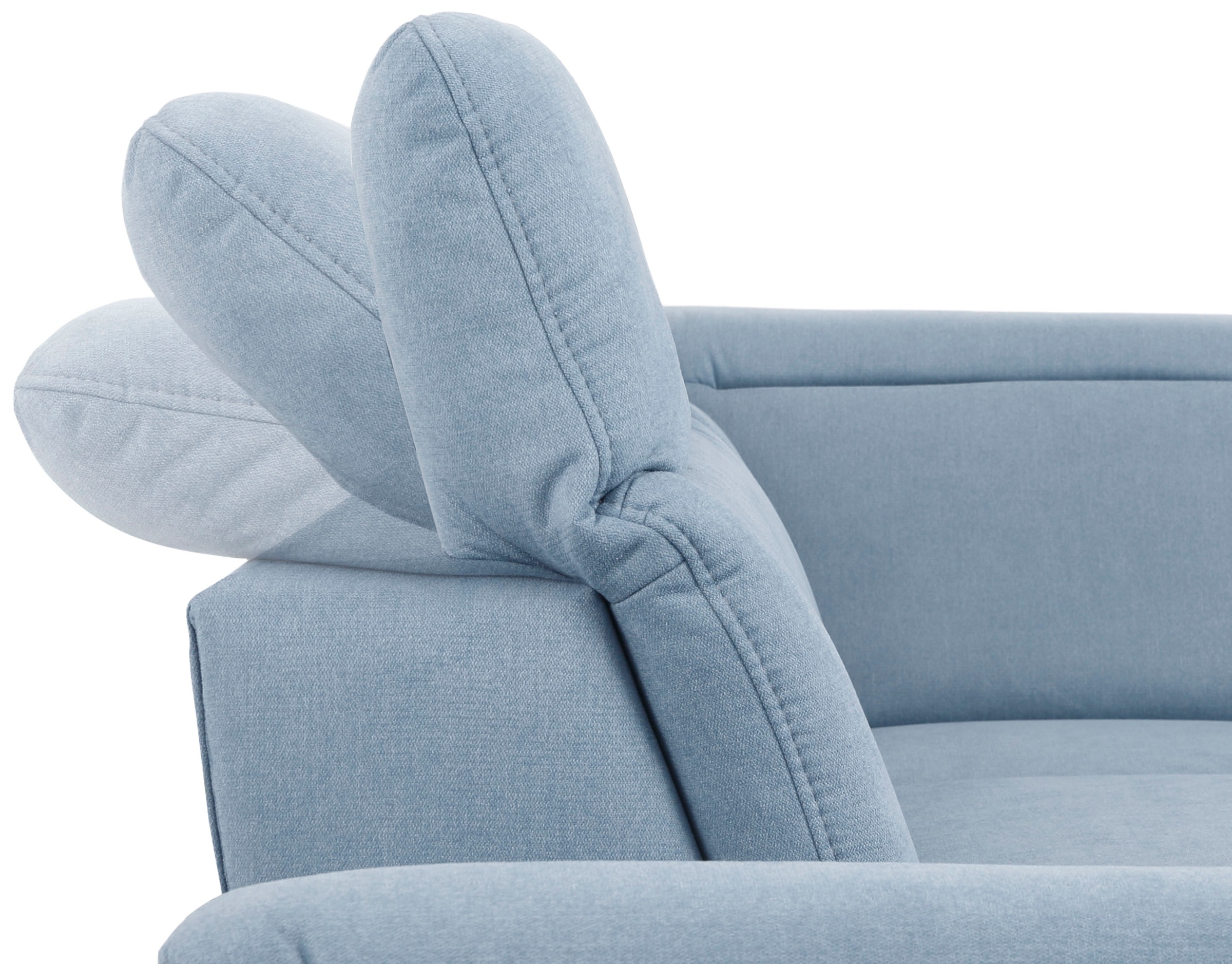 Home affaire Ecksofa »Mauritius L-Form«, mit Ottomane, mit Kopfteil- und Armlehnverstellung