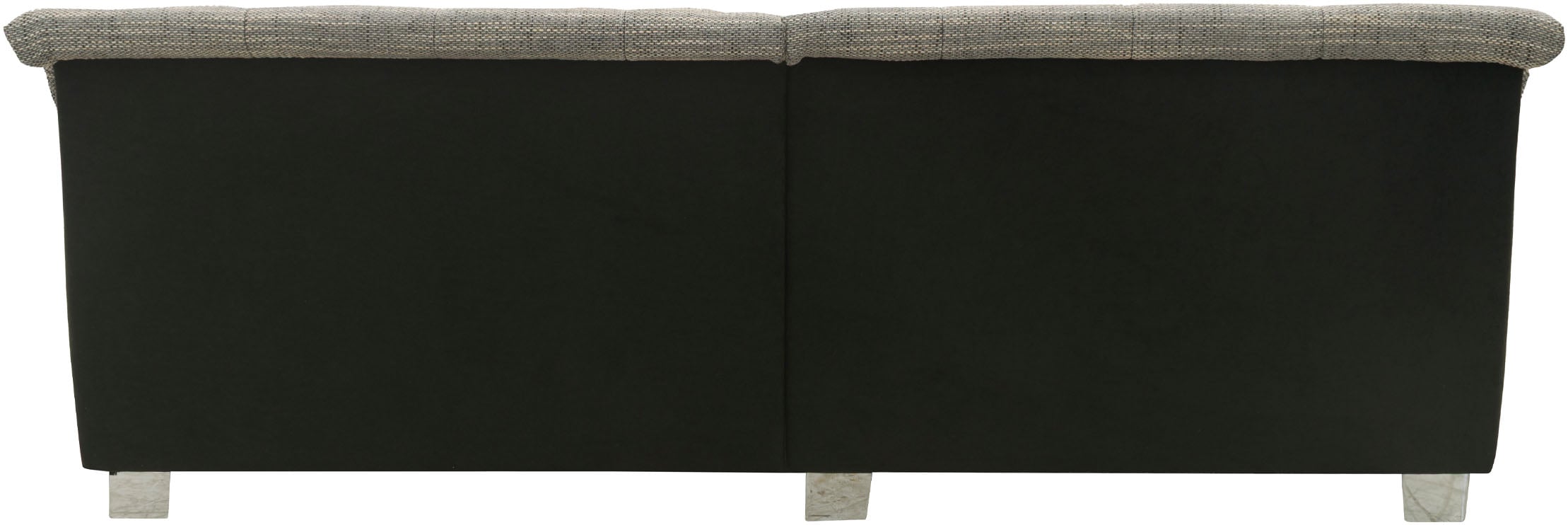 DOMO collection Ecksofa »100031 kompakte Stellmaße, komfortabel und bequem, L-Form«, wahlweise mit Bettfunktion und Armteilverstellung. Breite 234cm