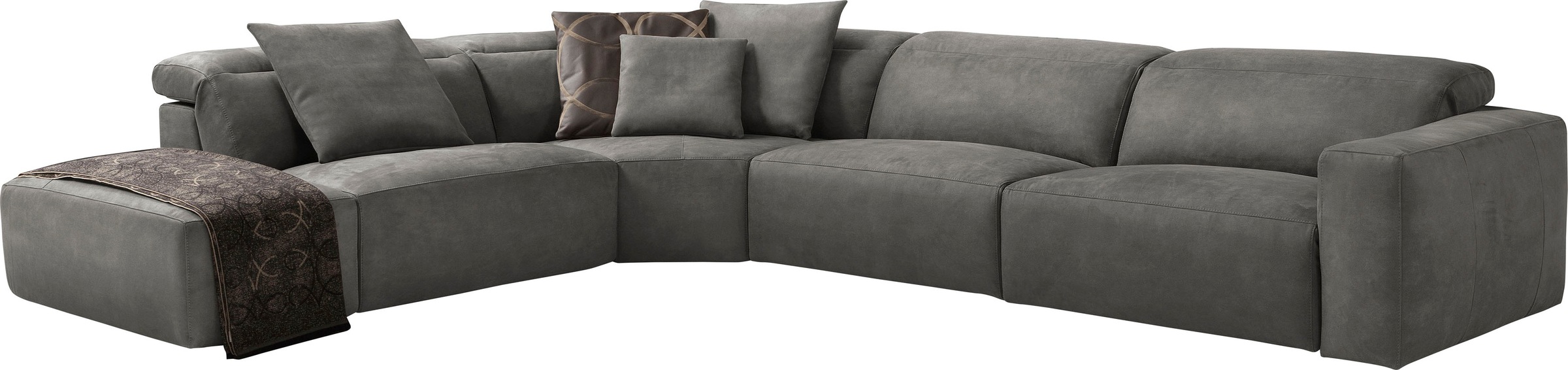 Egoitaliano Ecksofa »Beverly, extravangantes Designsofa mit erstklassigem S günstig online kaufen