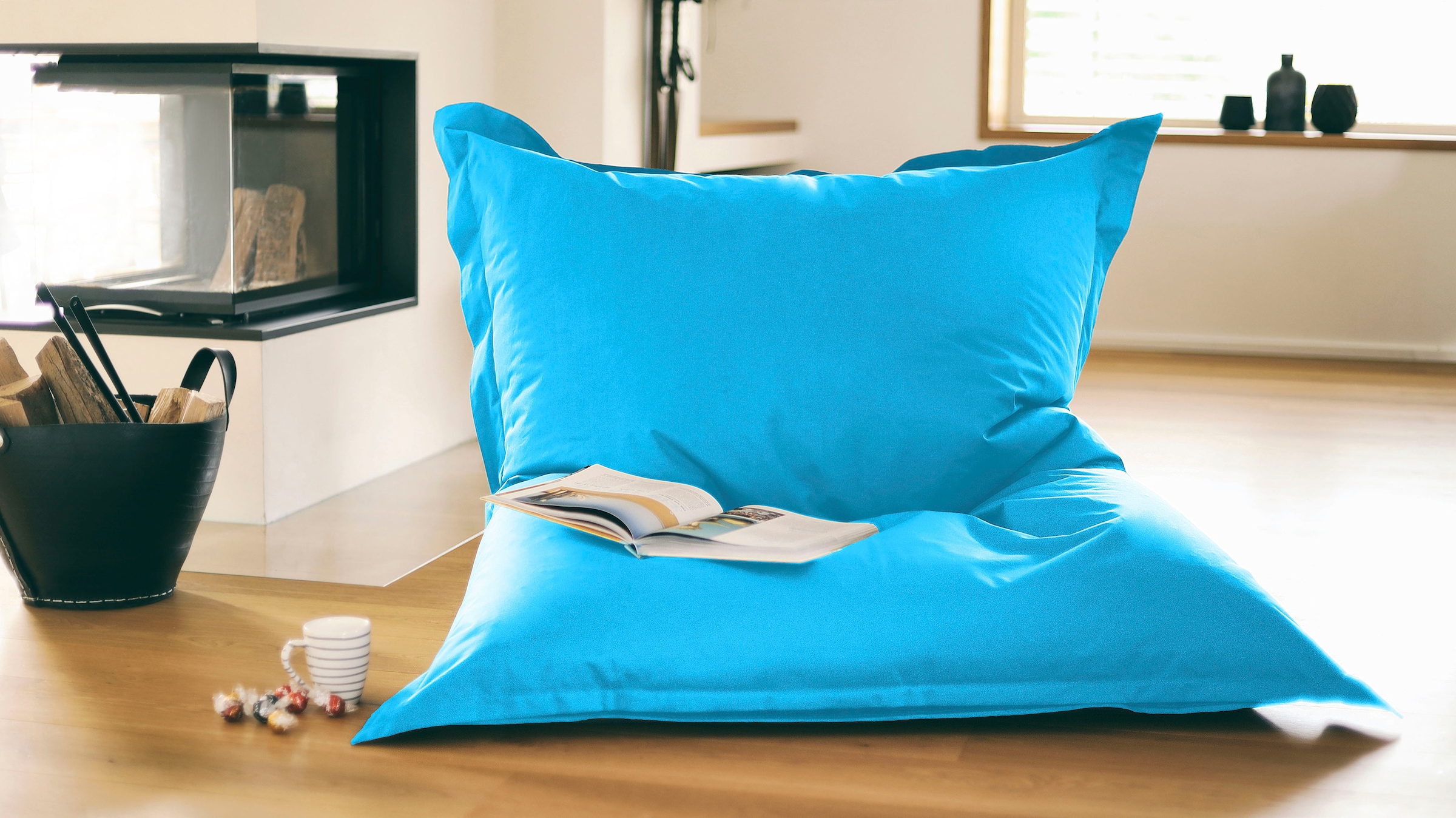 KiNZLER Sitzsack »XXL Outdoorfähig« 1 Stk. tlg. Uni Farben, Outdoor geeignet, ideal im Wohnzimmer & Kinderzimmer