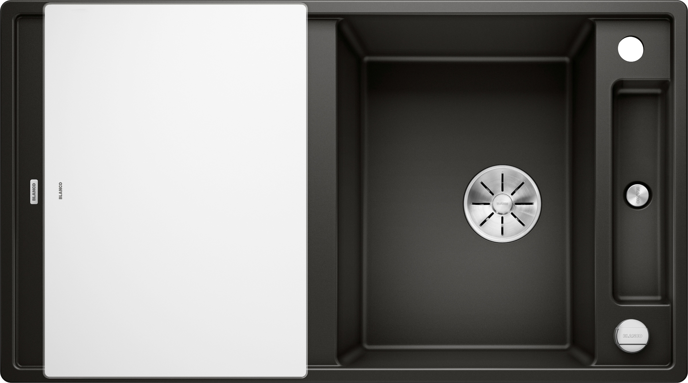 Blanco Granitspüle »AXIA III 5 S«, inklusive gratis Glasschneidebrett