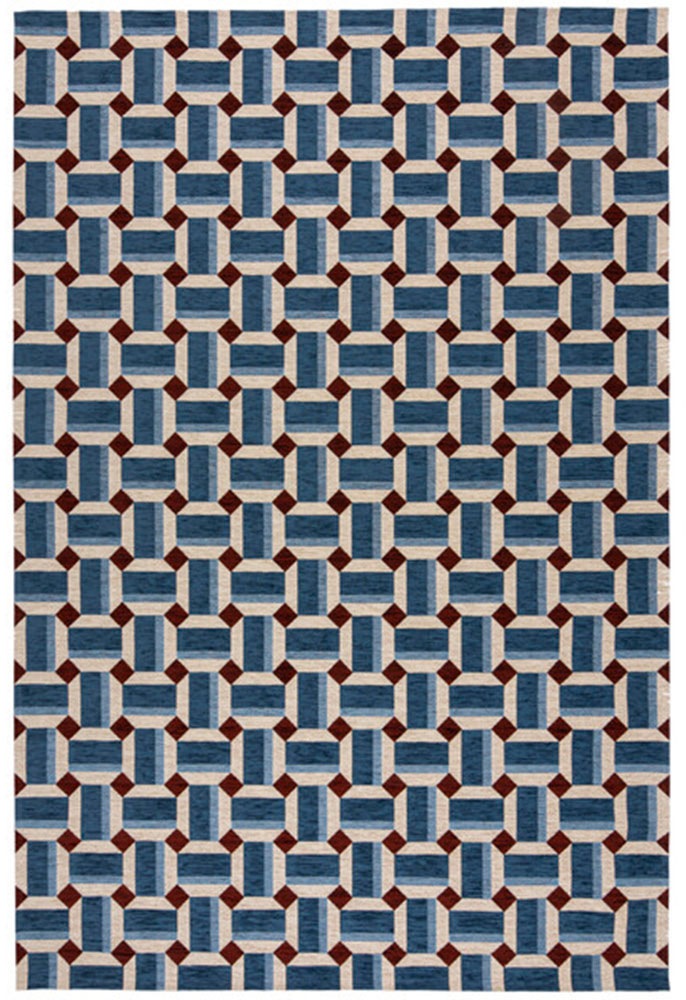 FLAIR RUGS Teppich »Lennox Geometric«, rechteckig, 1 mm Höhe