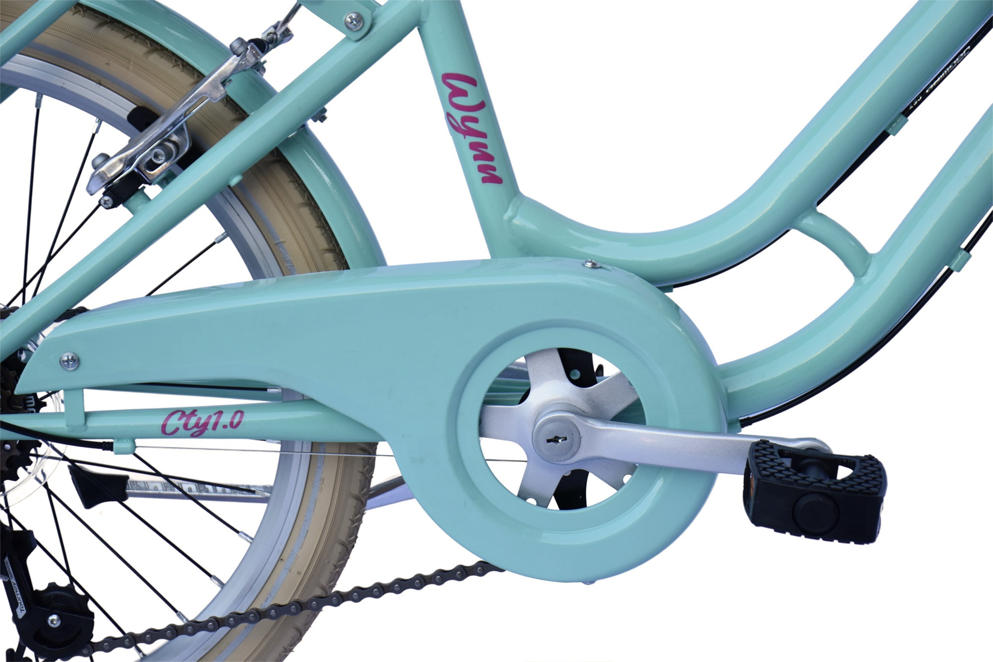 WYNN Kinderfahrrad »Kinderfahrrad 20 Zoll Shimano Tourney 6 Gang V-Brake Kinder KID1.0« 6 Gang Shimano Tourney Schaltwerk Kettenschaltung
