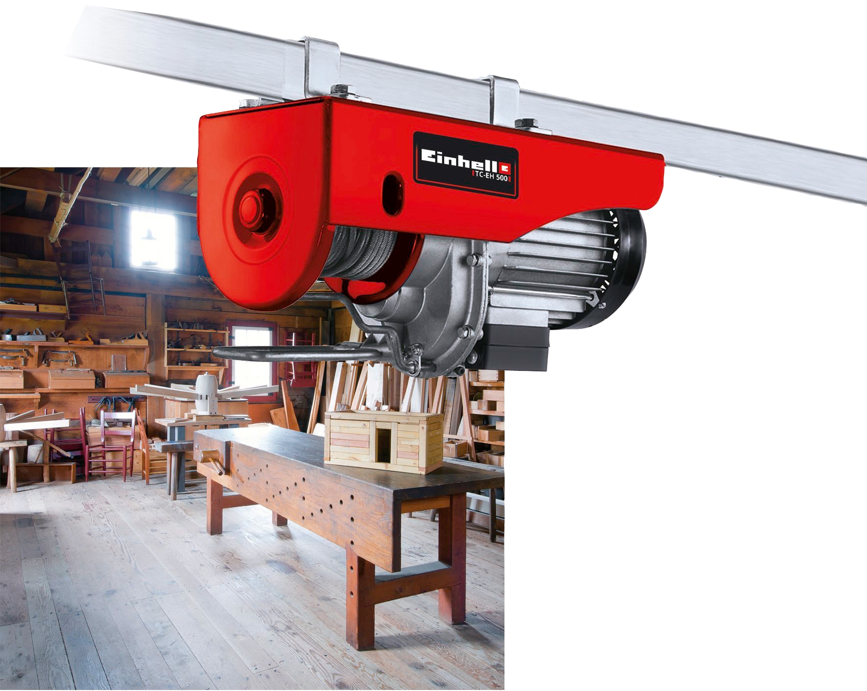 Einhell Seilwinde »TC-EH 500«, 500 kg, 12 m