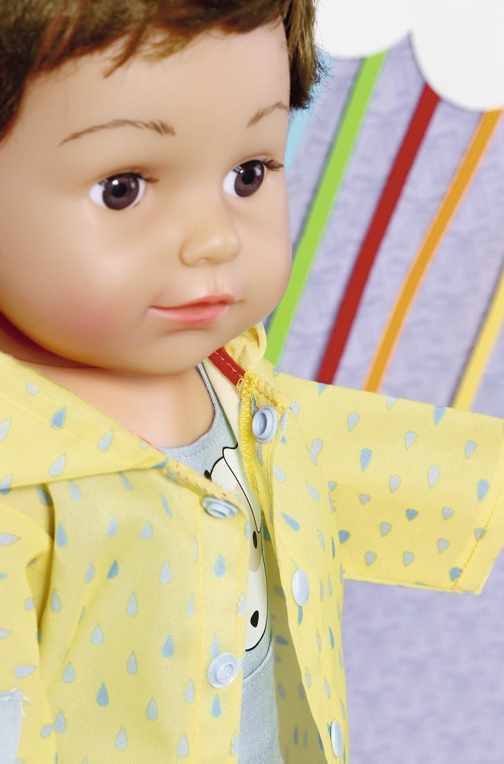 2. Bild von Zapf Creation® Puppenkleidung »Dolly Moda, Latzhose mit Regenjacke 39-46 cm«
