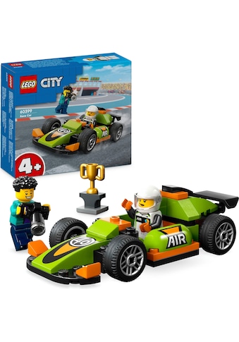 Konstruktionsspielsteine »Rennwagen (60399), LEGO City«, (56 St.)