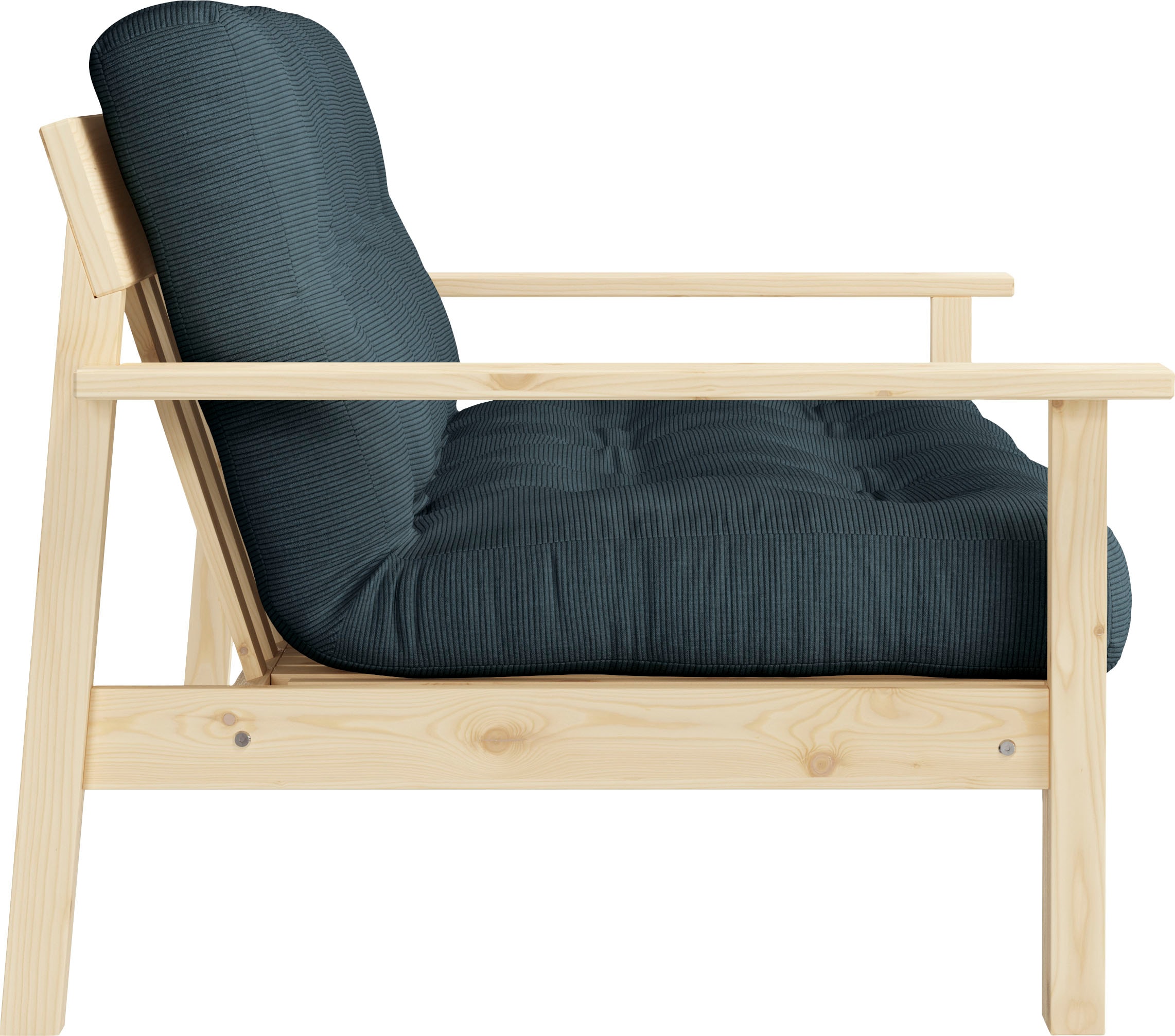 Karup Design Schlafsofa »Unwind«, Mit Holzstruktur, inkl. Futonmatratze, Liegefläche 130x190 cm