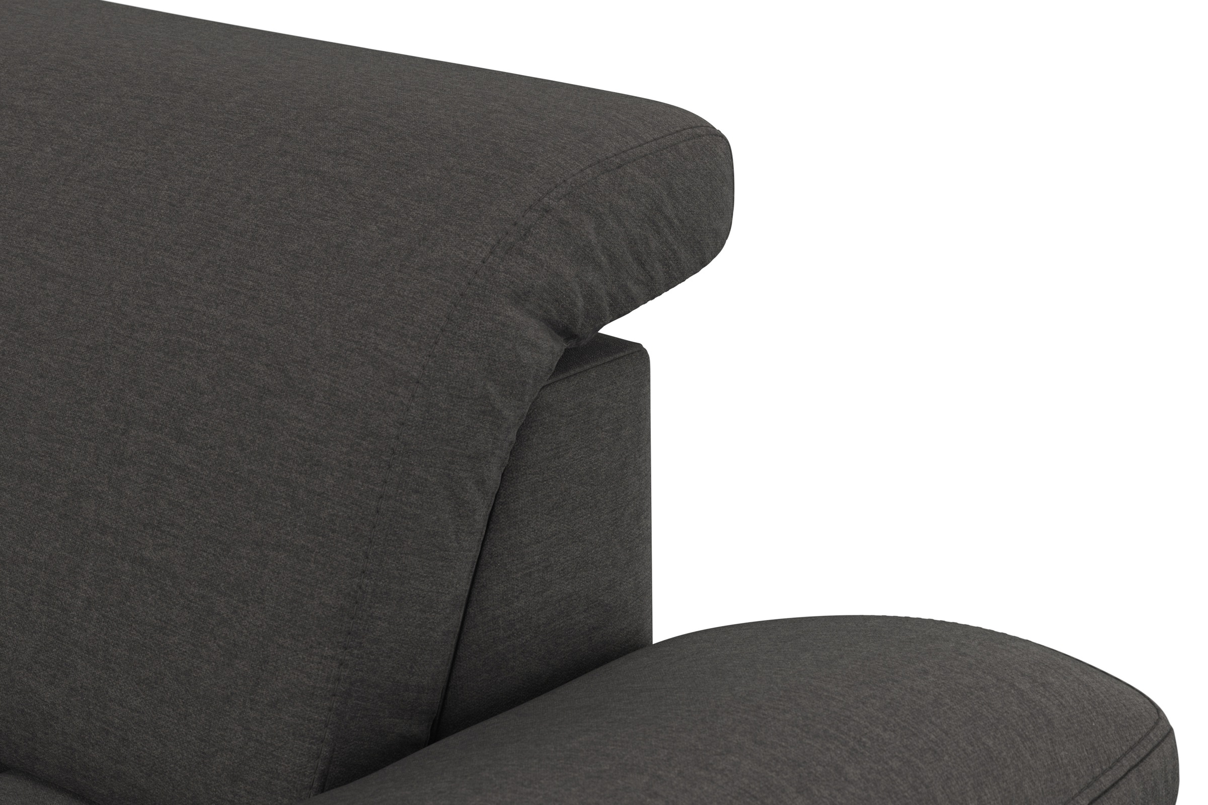 sit&more Ecksofa »Cool L-Form«, wahlweise mit Kopfteilverstellung und Vorziehsitz, motorisch