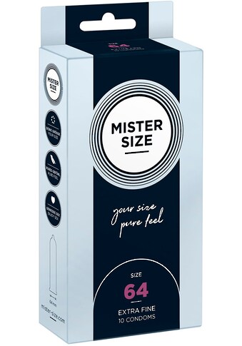 MISTER SIZE Kondome »64 mm«, (Packung), hauchdünne Wandstärke kaufen