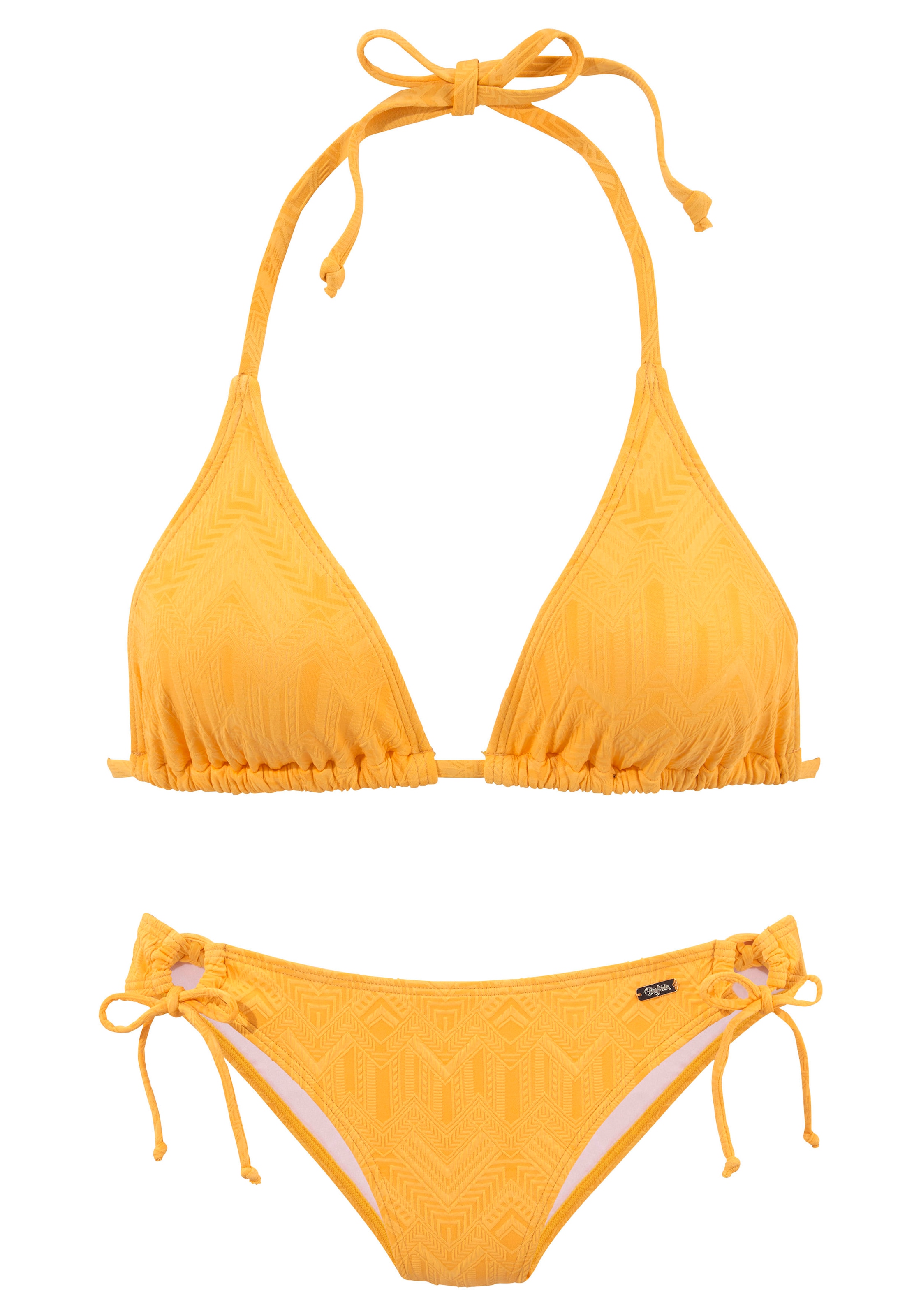 Buffalo Triangel-Bikini »Romance«, mit modischer Struktur