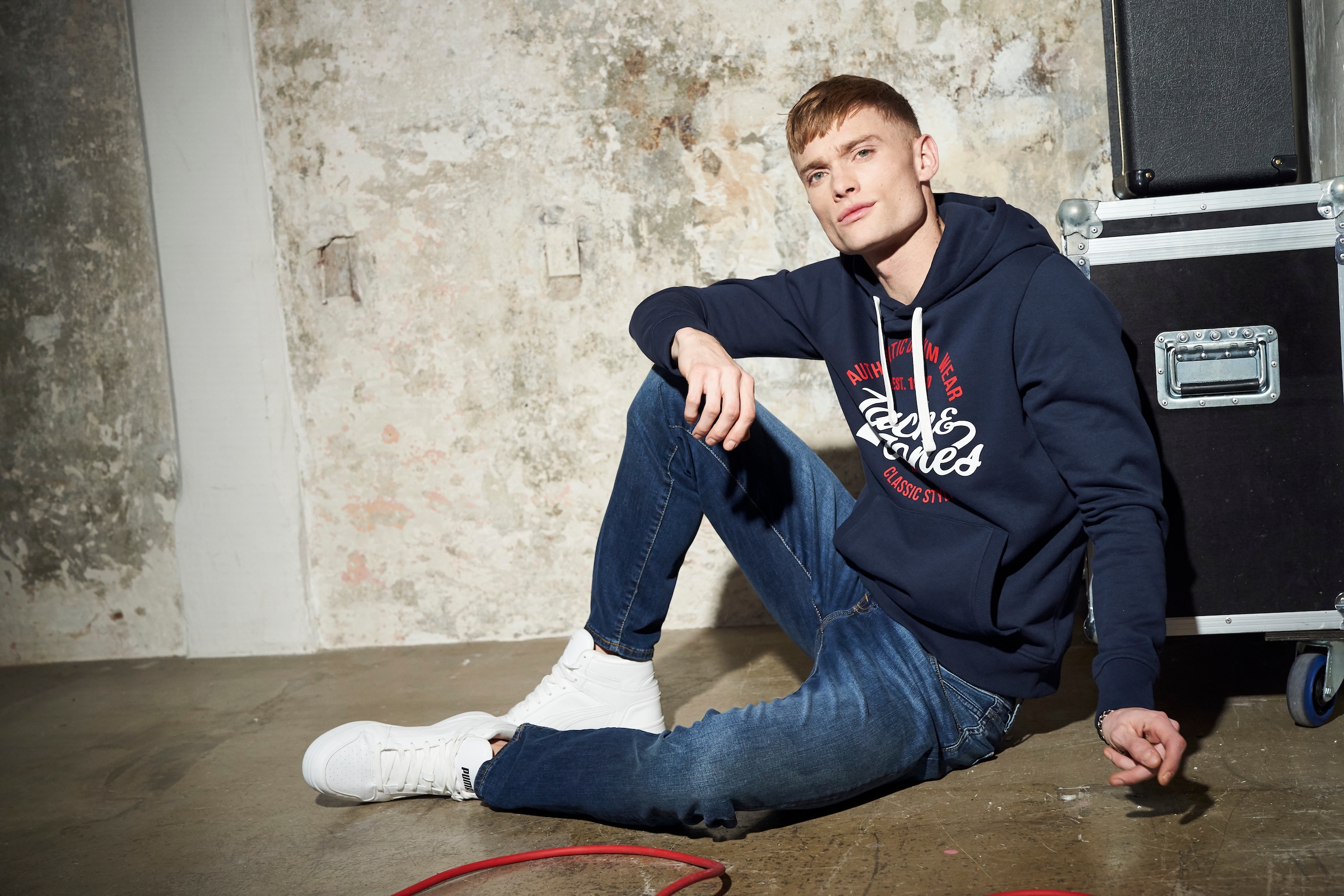 Jack & Jones Slim-fit-Jeans »JJIGLENN JJFOX AGI 304 50SPS NOOS«