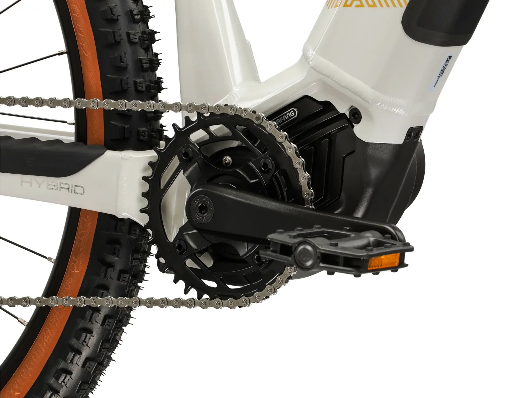 Kross »Influx Hybrid 1.0 20Ah/720Wh 29 Zoll grau 9 Gänge 2026« 9 Gang Shimano CUES U4000 Schaltwerk Kettenschaltung Mittelmotor 250 W