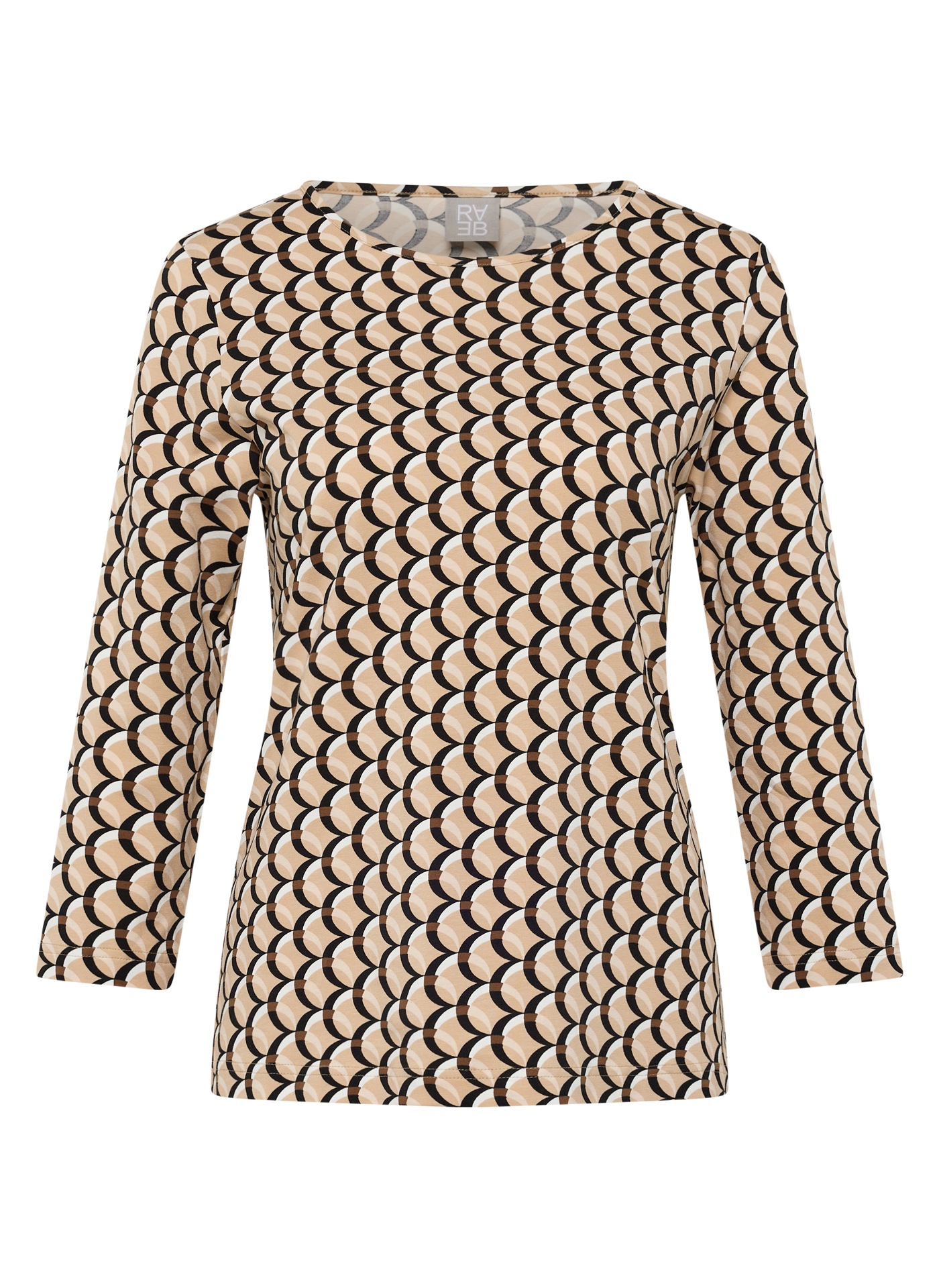 Rabe 3/4-Arm-Shirt mit All-Over Print