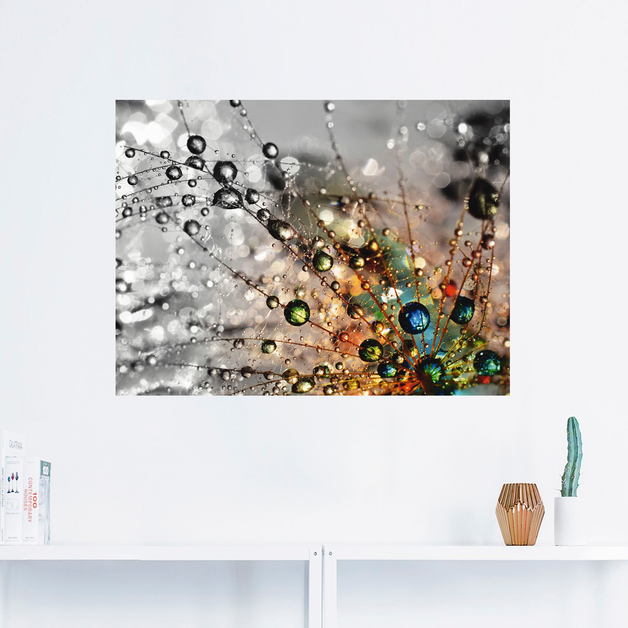 Artland Wandbild »Farbenfrohe Natur«, Blumen, (1 St.), als Alubild, Outdoorbild, Leinwandbild, Poster, Wandaufkleber