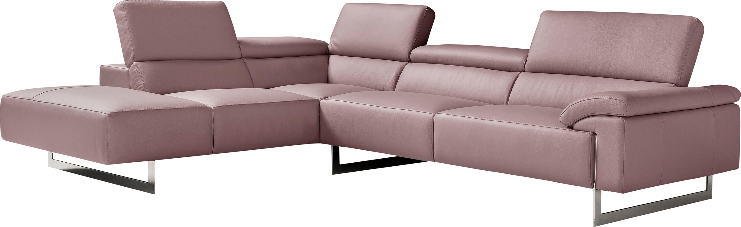 Egoitaliano Ecksofa "Malika, elegant und bequem, Designsofa, L-Form" mit Ot günstig online kaufen