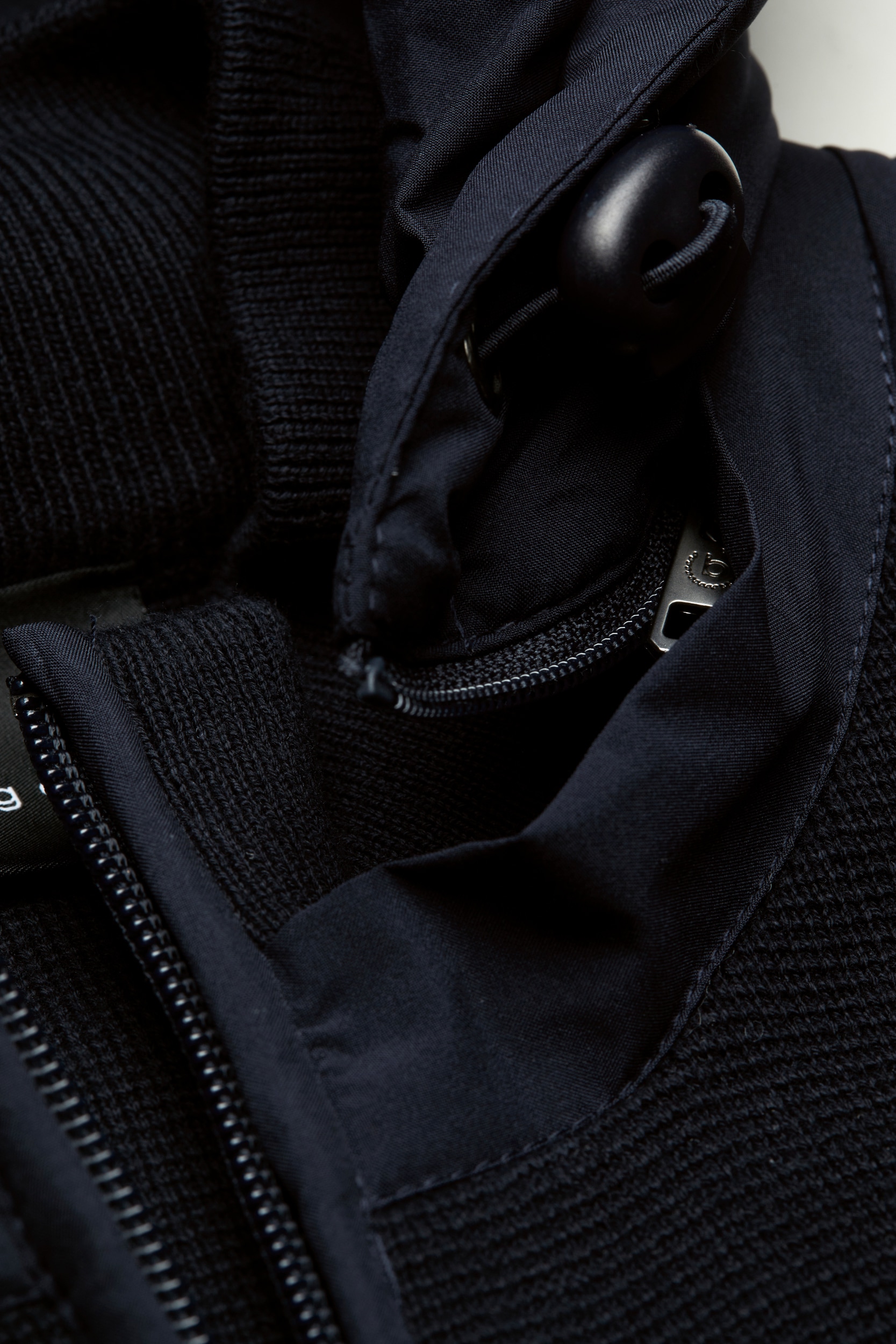 bugatti Strickjacke, aus reiner Baumwolle