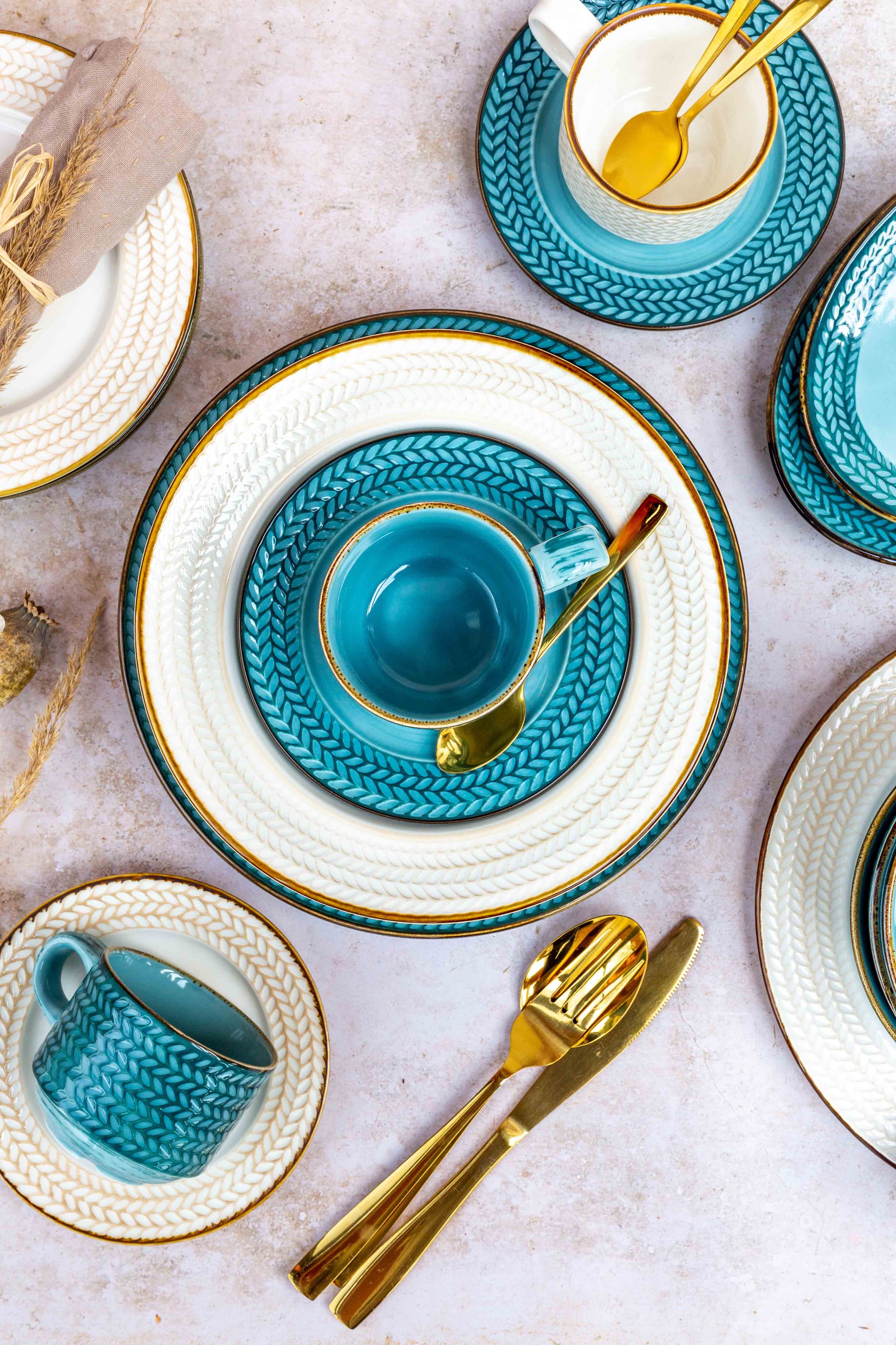 MÄSER Tafelservice »PROSPERO, Geschirr Set, Porzellan«