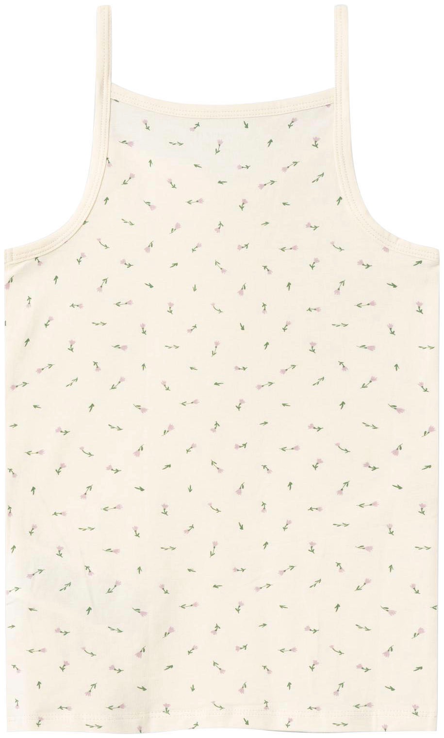 Name It Unterhemd »NKFSTRAP TOP 2P BUTTERCREAM FLORAL NOOS«, (Set, 2 St.)