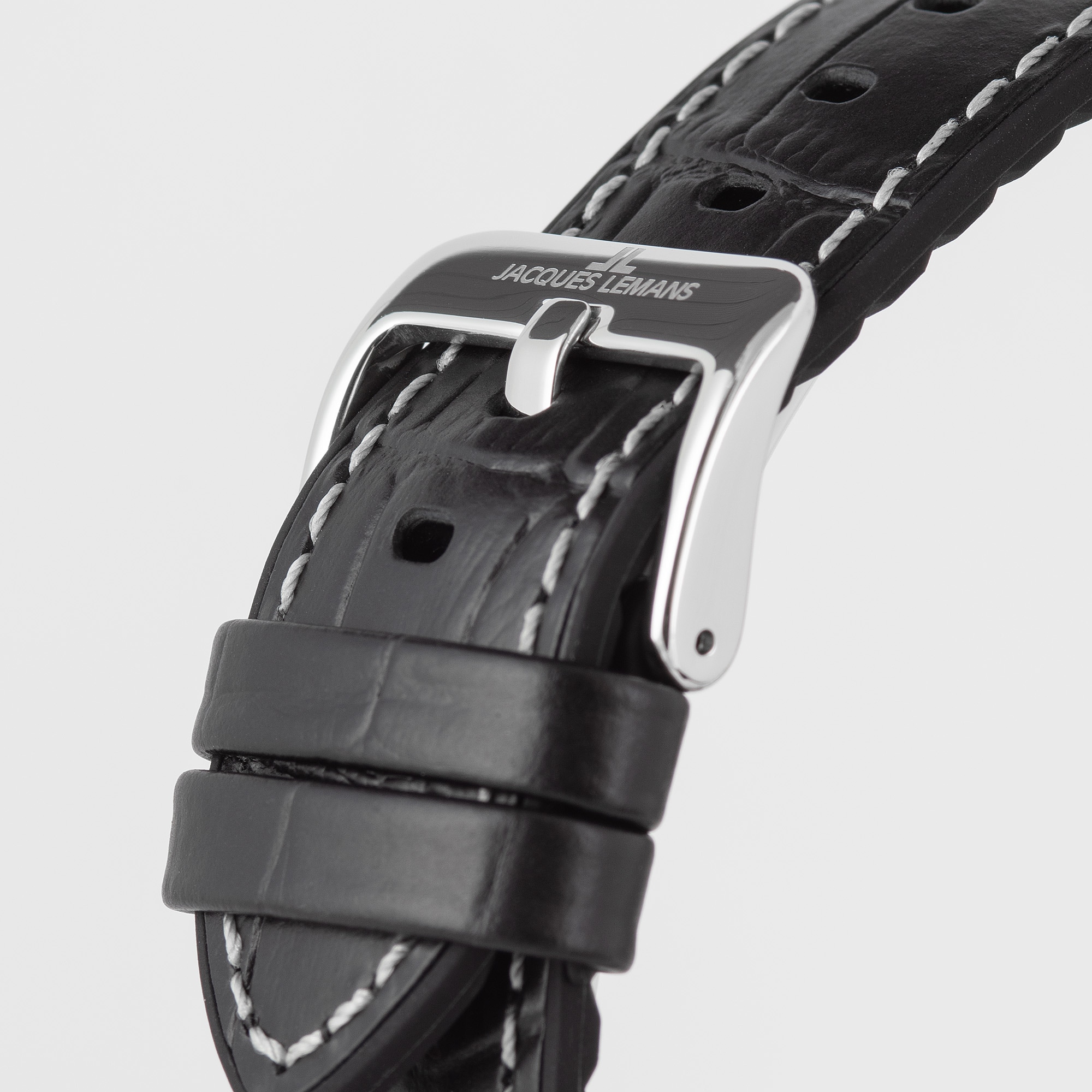Jacques Lemans Chronograph »Liverpool Diver« Quarzuhr, Armbanduhr, Herrenuhr, Lederarmband, analog, Tag