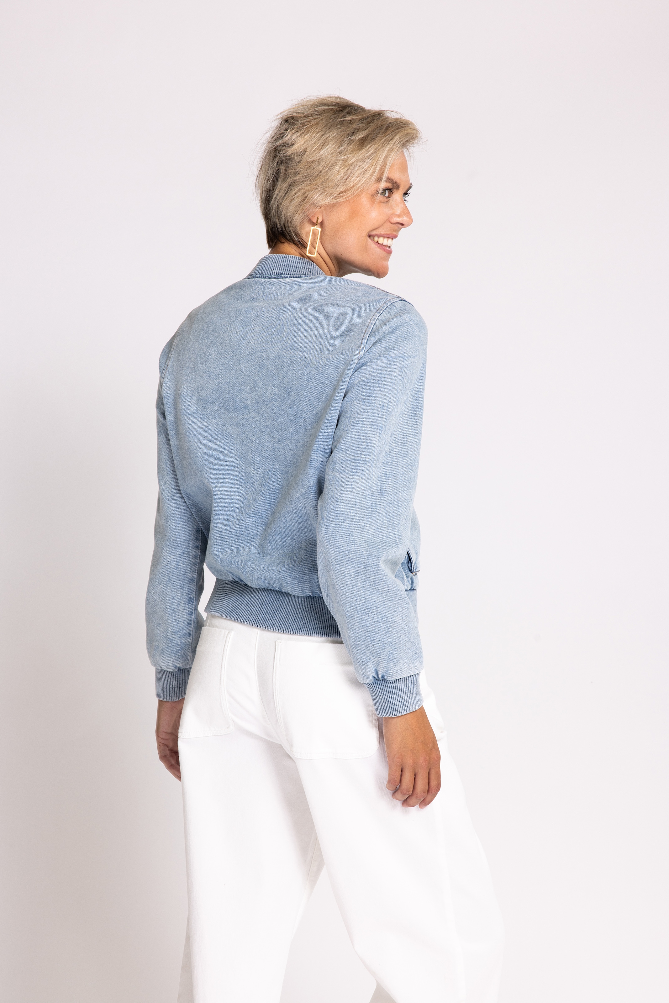 Zhrill Blouson, in Unifarbe