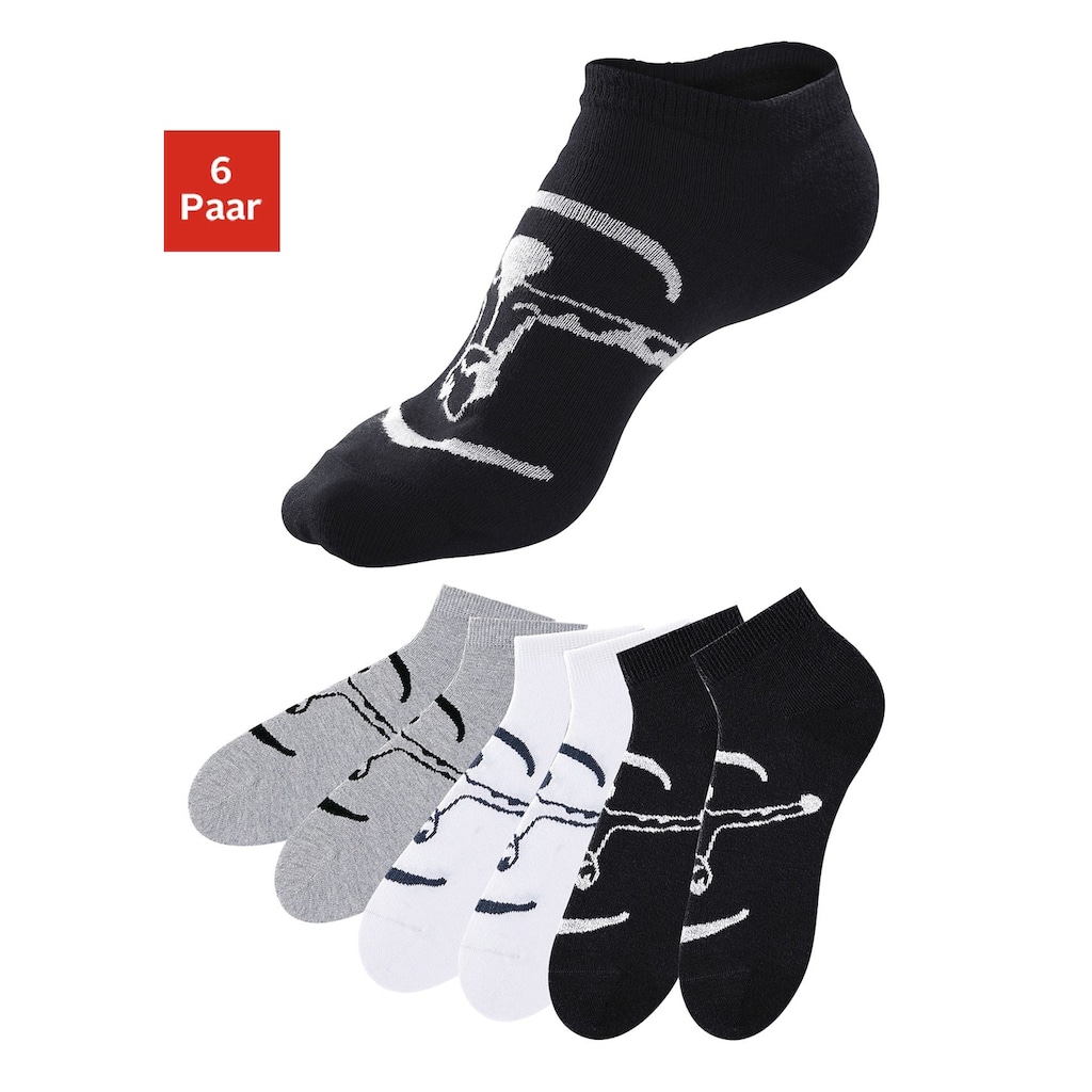 Chiemsee Sneakersocken, (Set, 6 Paar)