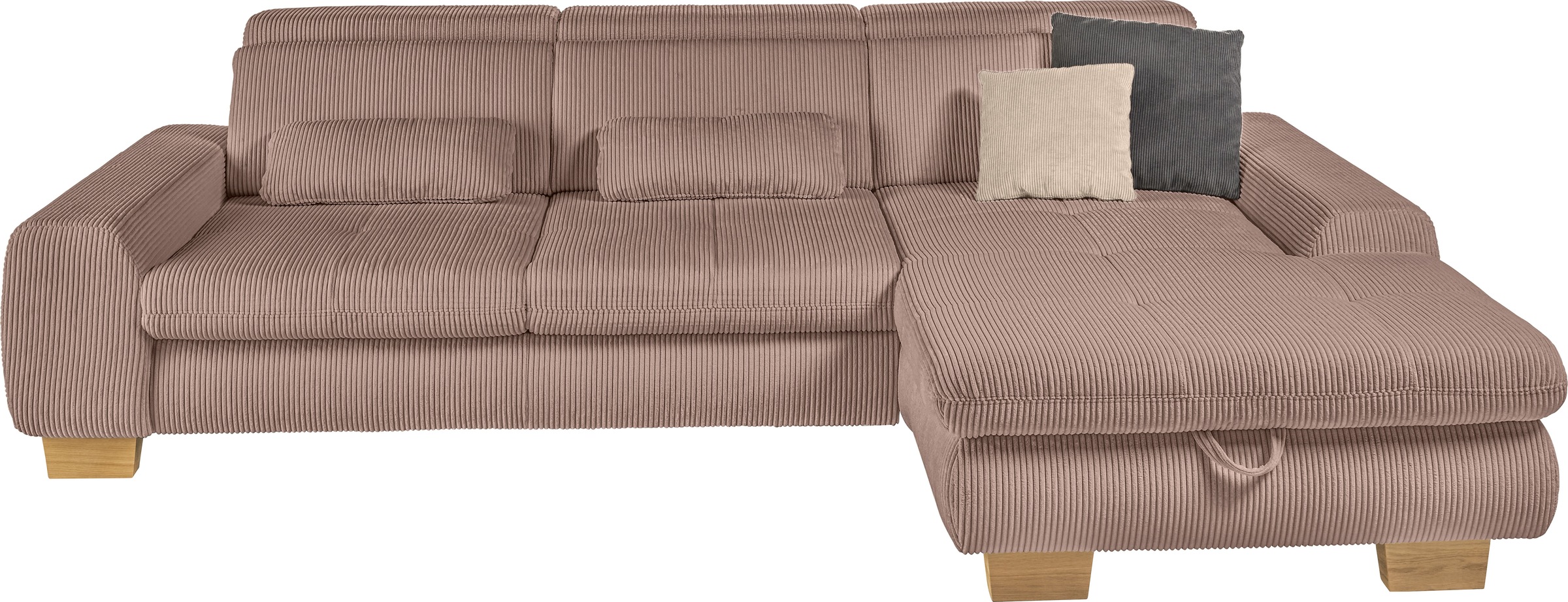 set one by Musterring Ecksofa »SO 3400, Cord, Sitzhöhe 47cm oder 49cm, inkl günstig online kaufen