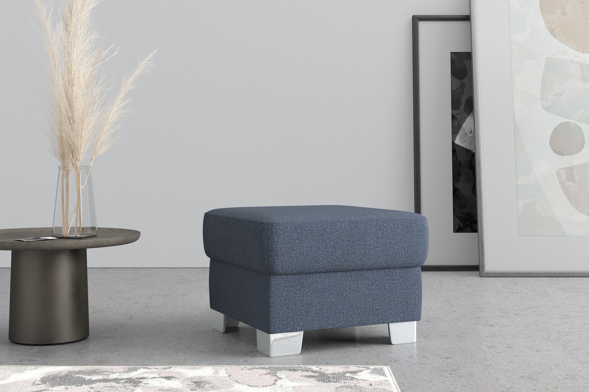 DOMO collection Hocker »Anzio« wahlweise mit Federkern