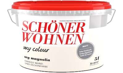 SCHÖNER WOHNEN-Kollektion Wand- und Deckenfarbe »my colour - my magnolia«, 5 Liter, my... kaufen