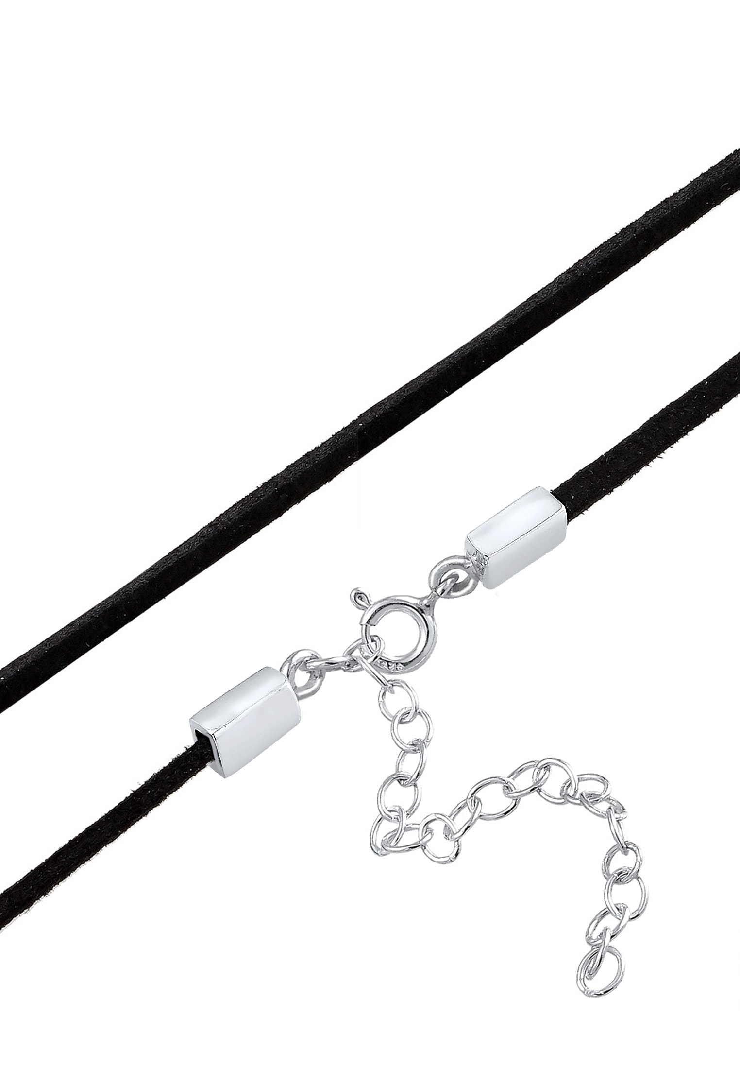 Elli Collier »Choker mit Anhänger Edelweiss 925 Sterling Silber«