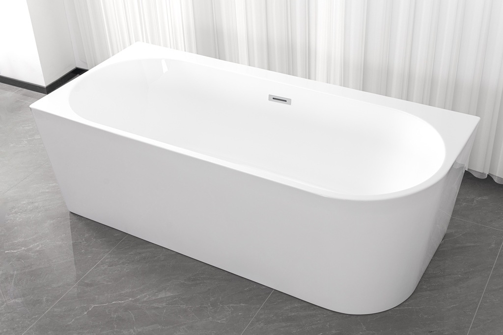 Sanotechnik Badewanne »LUMA« Höhe 56 cm mit Ablaufstöpsel   verstellbare Fü günstig online kaufen