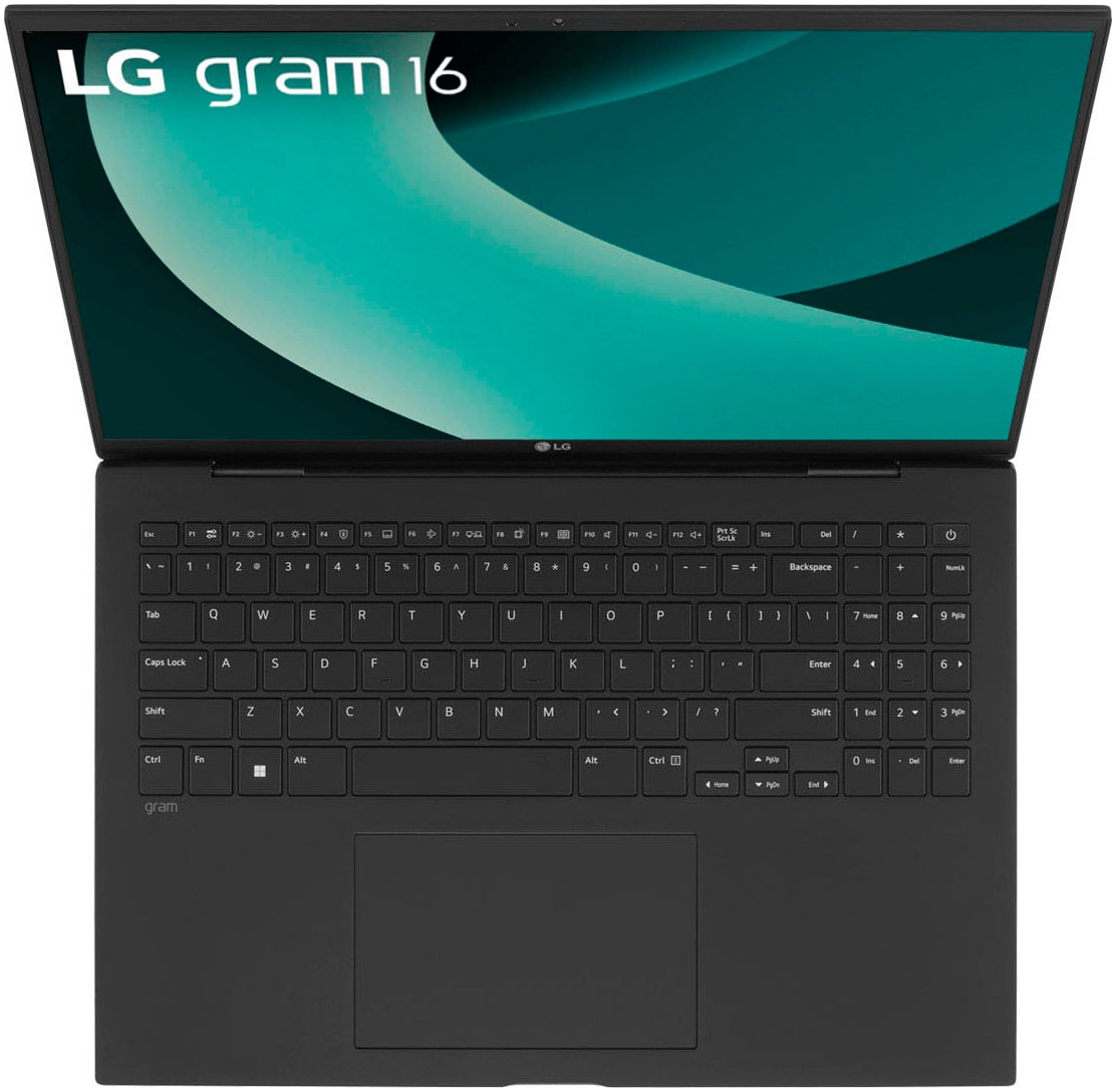 LG Business-Notebook »Gram 16" Laptop, 16GB RAM, 1TB SSD, Windows 11 Home,«, 40,6 cm, / 16 Zoll, Intel, Core i5, Iris Xe Graphics, 1000 GB SSD