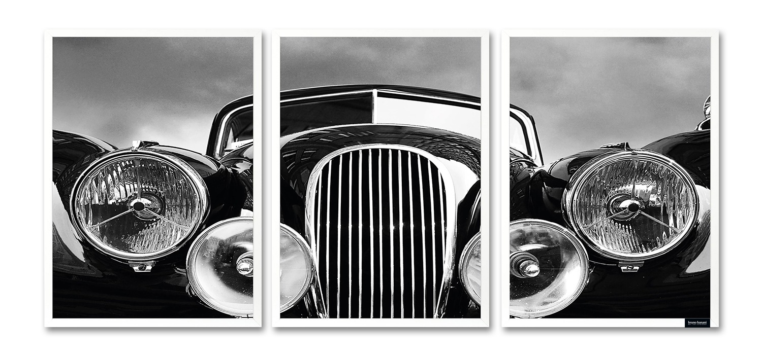 Bruno Banani Bild mit Rahmen »Oldtimer - Gerahmter Digitaldruck - Wandbild« günstig online kaufen
