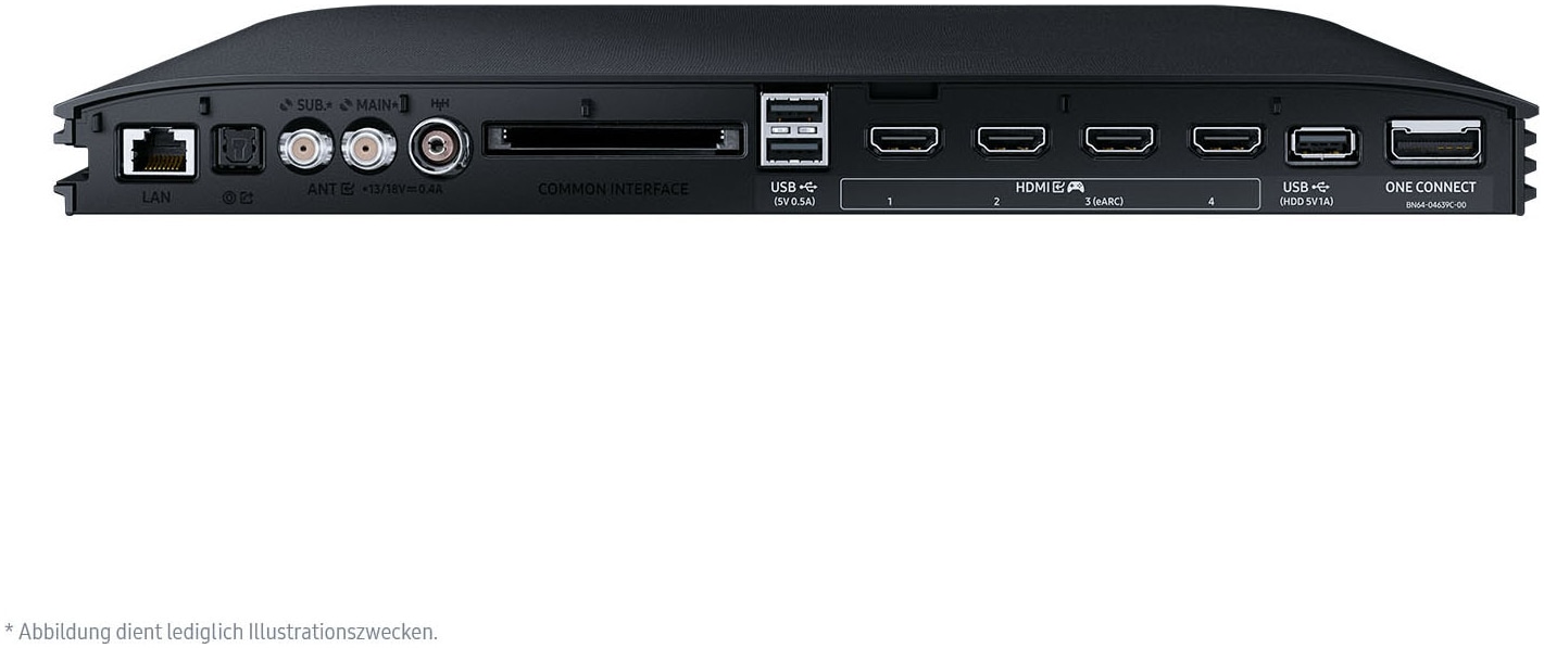 Samsung OLED-Fernseher »GQ55S95FAT« 138 cm/55 ″ Smart-TV HDR Pro & Glare Free, Dolby Atmos & AI Sound, Gaming Hub, bis zu 165Hz