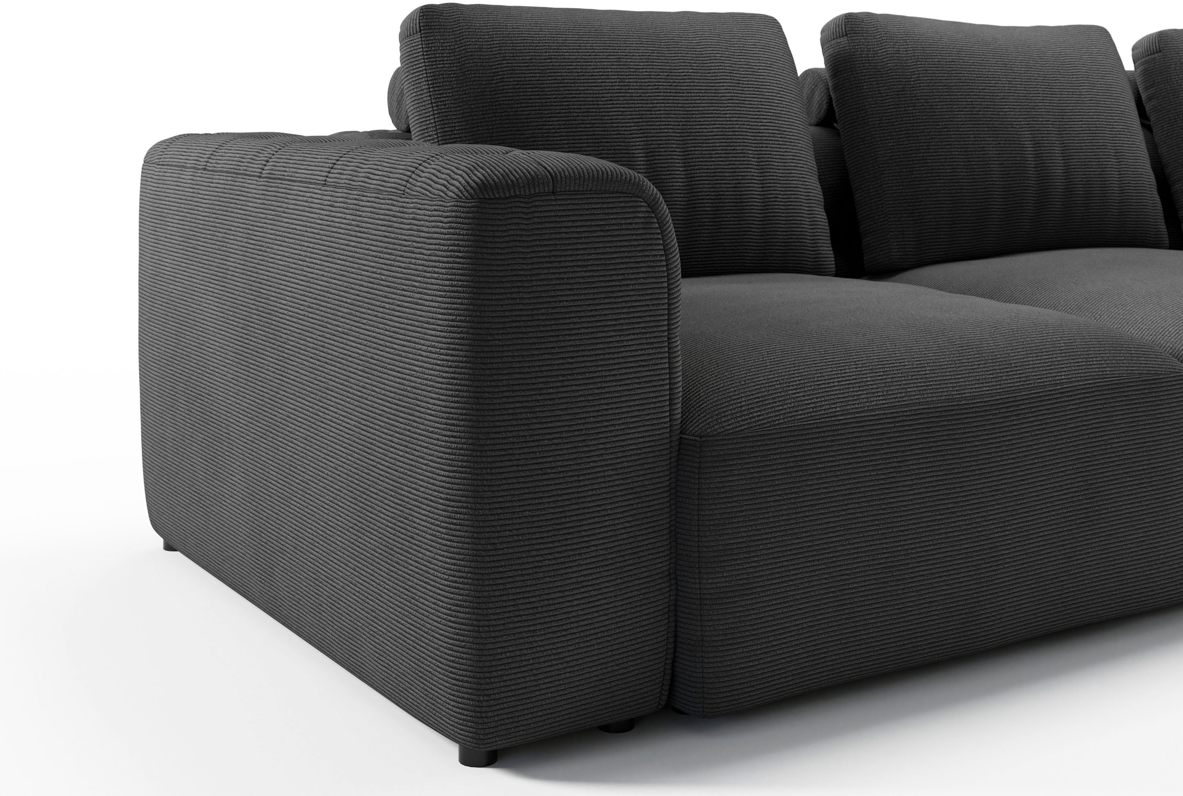 RAUM.ID 3-Sitzer »Cushid«, Modulsofa, bestehend aus 3 Teilen, Breite 300 cm