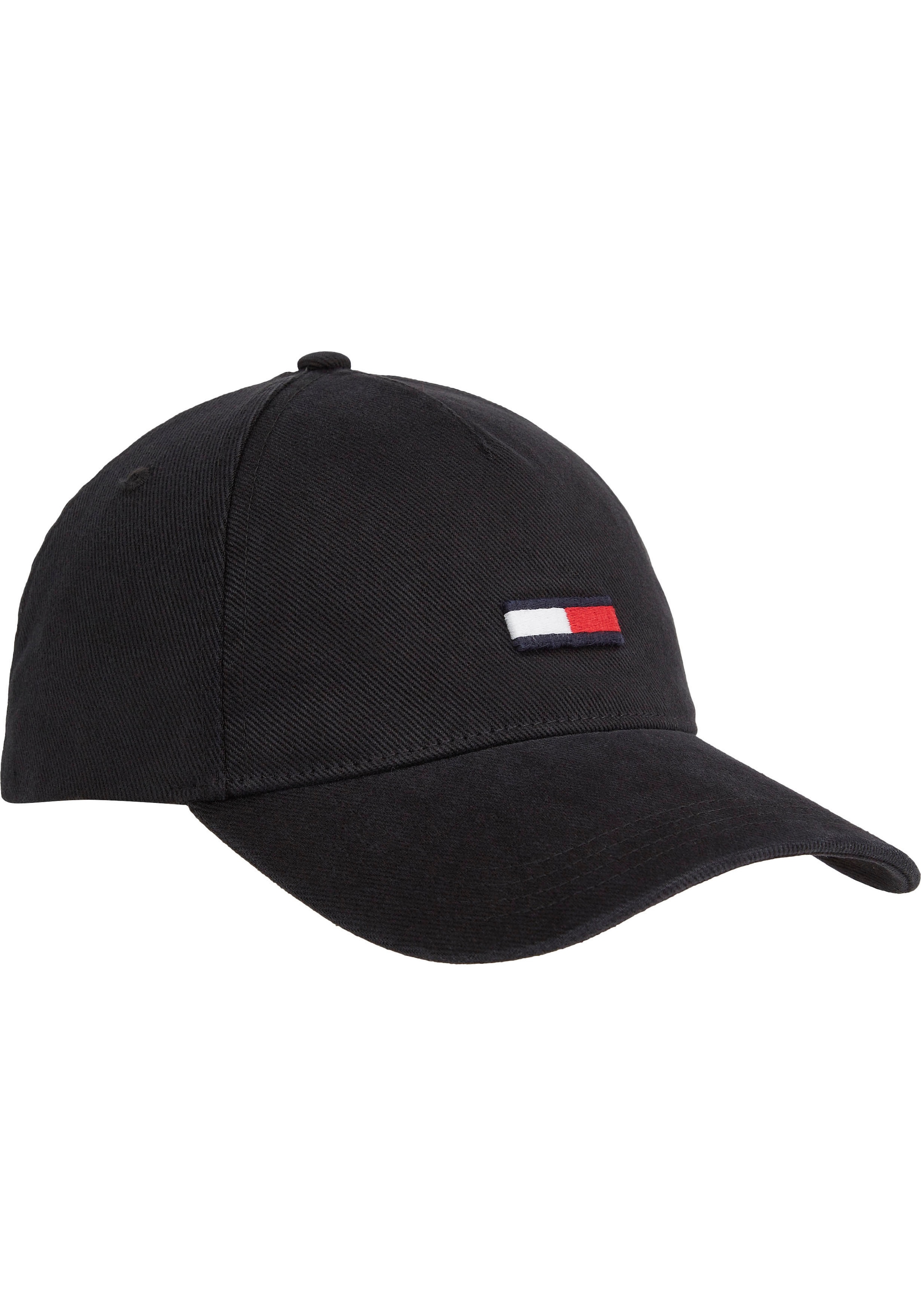 Tommy Jeans Baseball Cap »TJM ELONGATED FLAG DENIM CAP«, mit Logostickerei