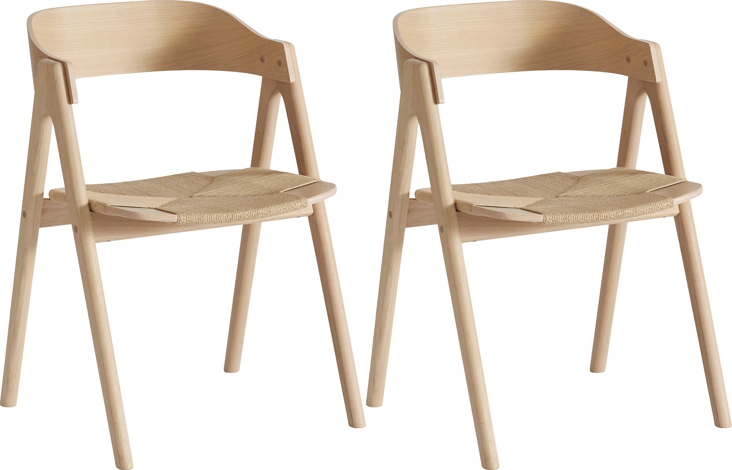 Hammel Furniture Holzstuhl »Findahl by Hammel Mette« (Set) 2 Stk. Massivhol günstig online kaufen