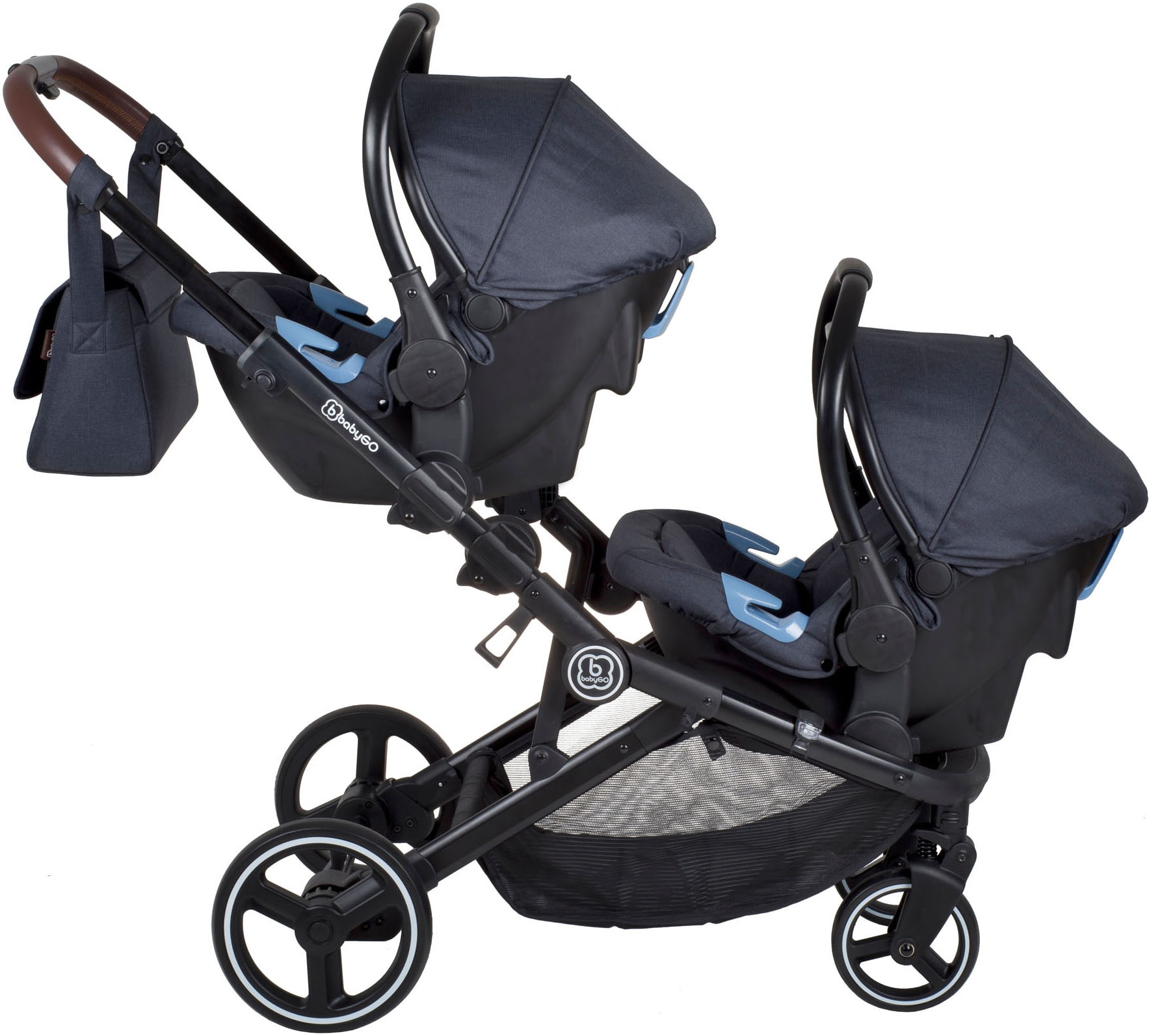 BabyGo Babyschale »Twinner« Set, 2 tlg.