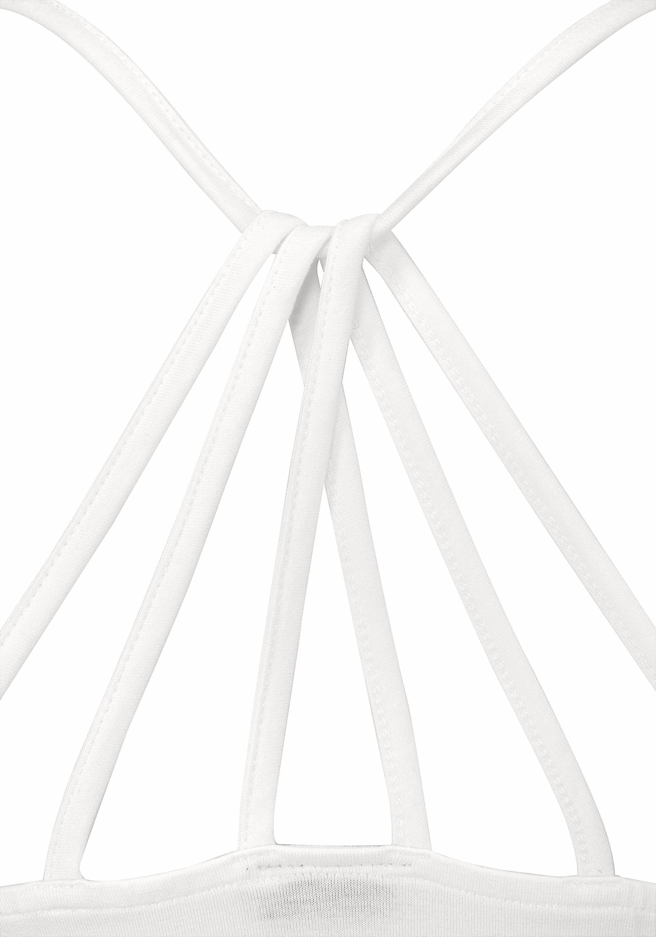 Buffalo Strandtop mit raffinierter Rückenlösung, Damentop, Spaghettiträger, modisch