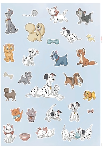 Wandtattoo »Disney Cats and Dogs«, (27 St.)
