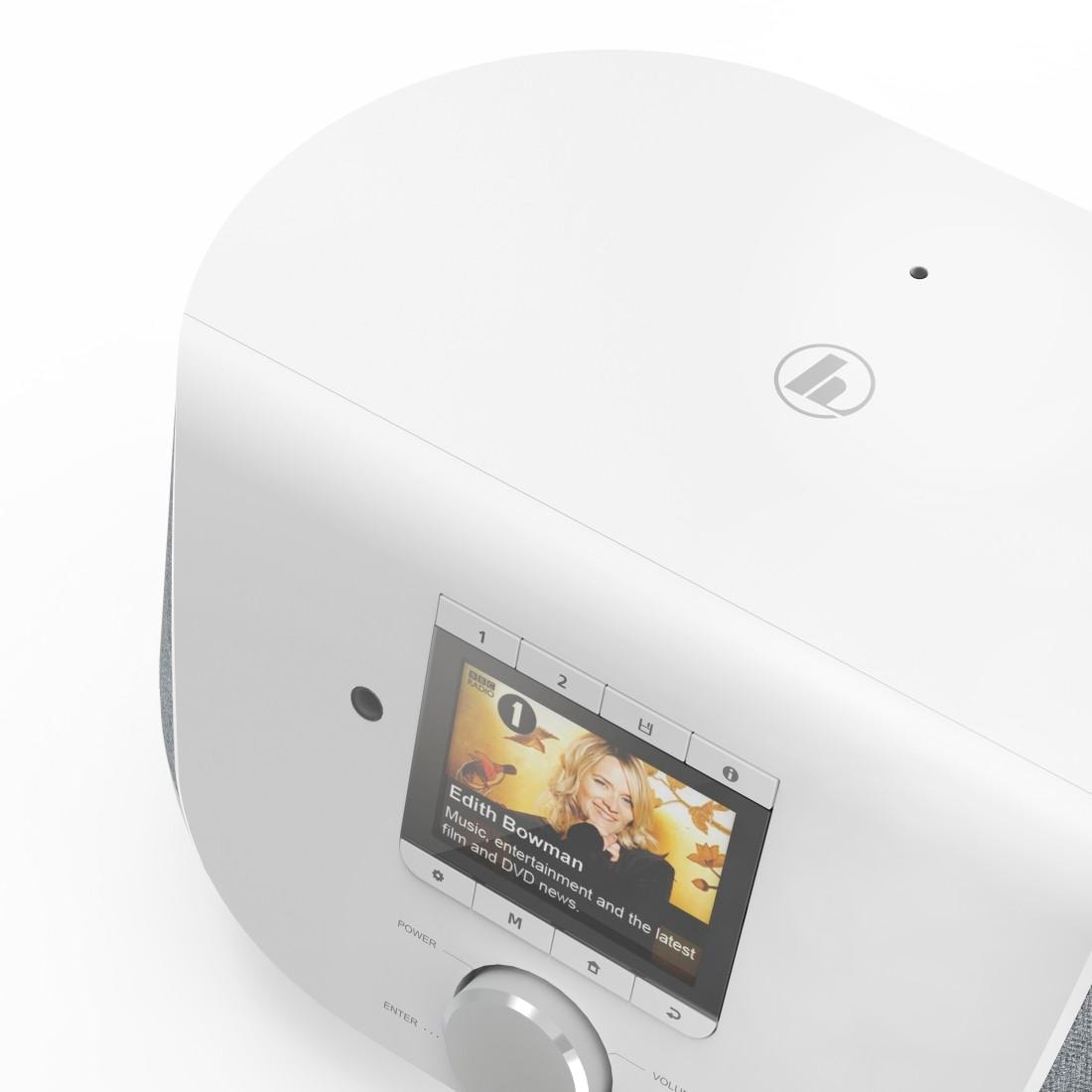 Hama Digitalradio (DAB+) »Internetradio Digital RadioFM/DAB+/WLAN/Bluetooth® 2-Wege-Lautspr.«, (WLAN-Bluetooth Digitalradio (DAB+)-FM-Tuner-Internetradio 20 W)