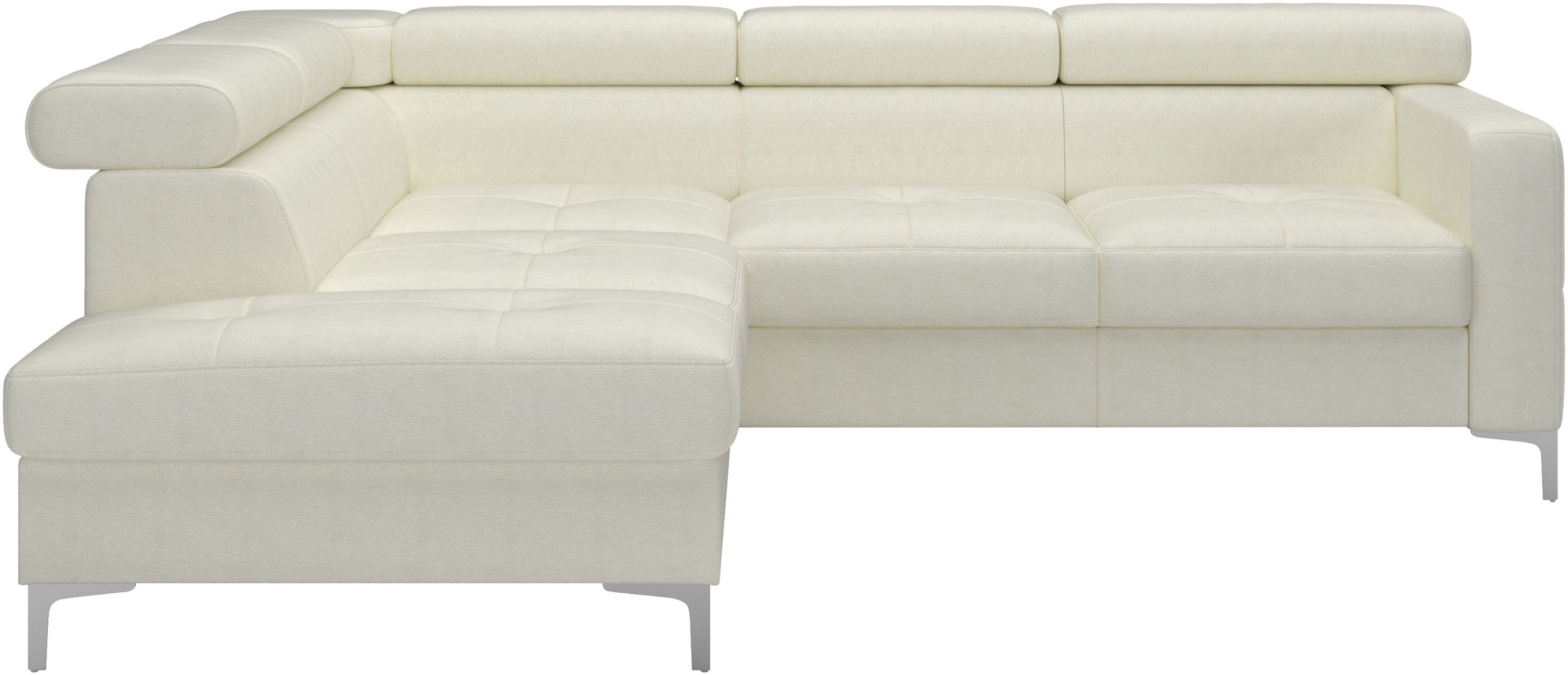 COTTA Ecksofa »Sammy L-Form« mit Kopfteilverstellung, wahlweise mit Bettfun günstig online kaufen