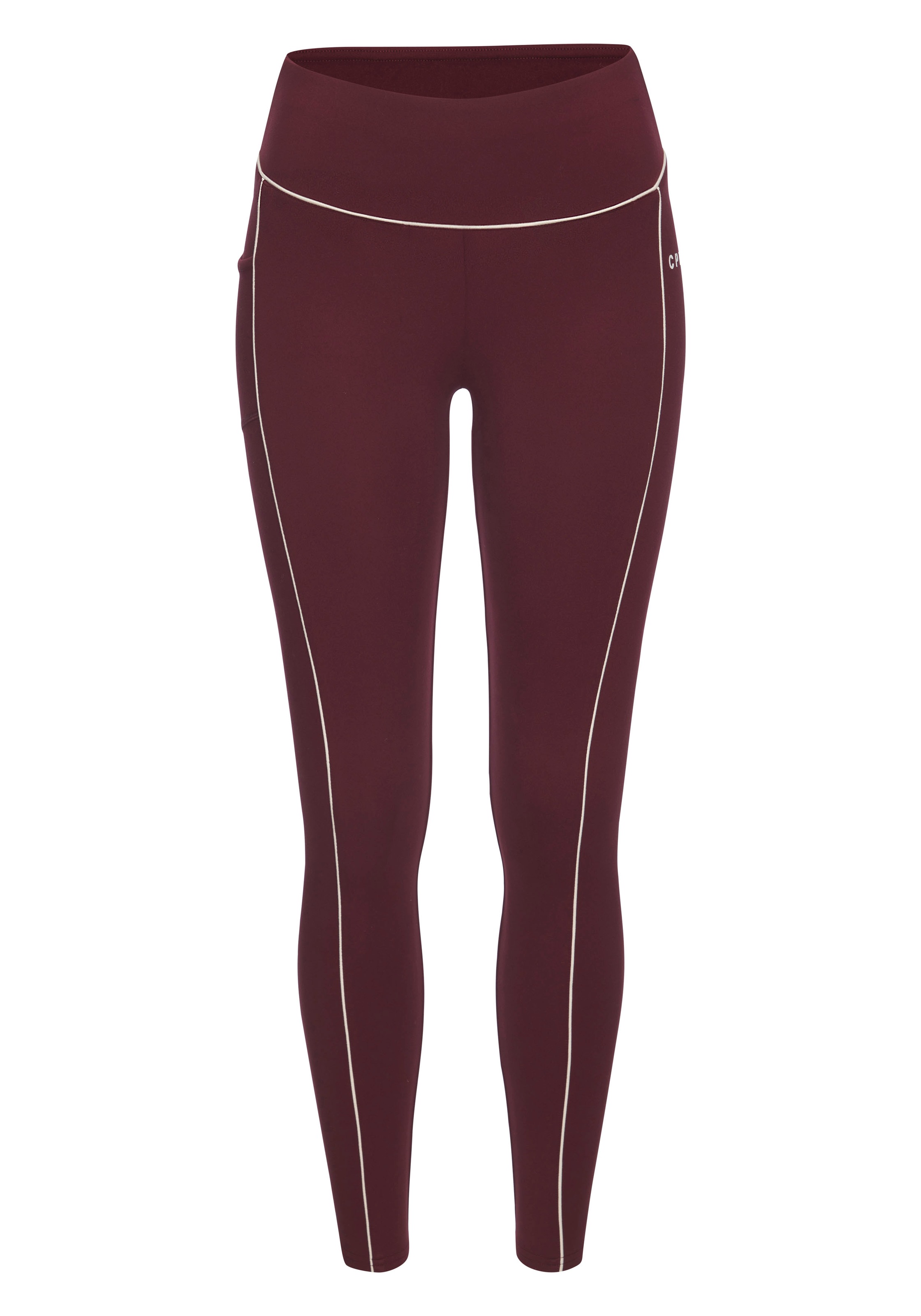 Copenhagen Studios Sporthose  mit Paspeln und Logodruck