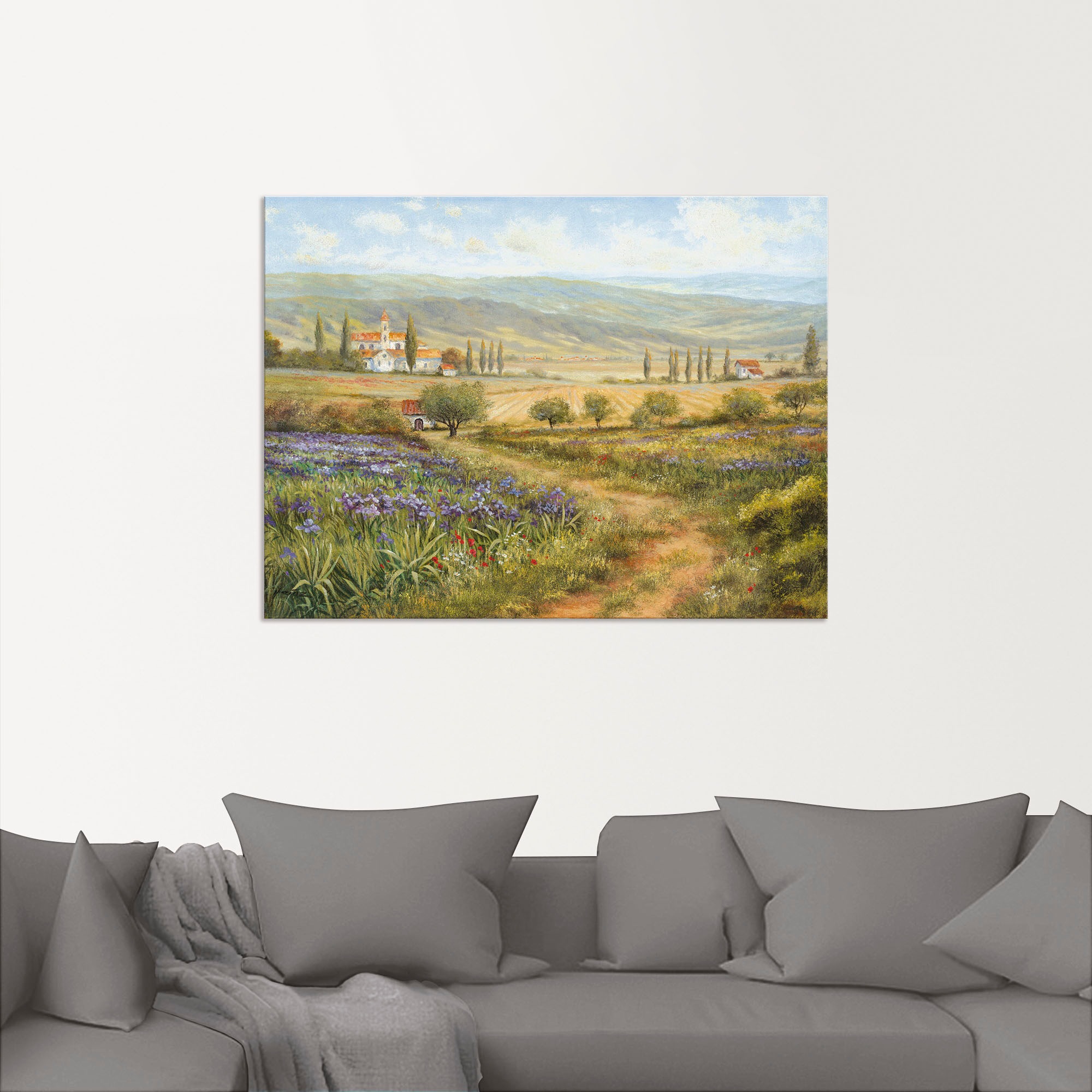 Artland Wandbild "Provence", Bilder von Europa, (1 St.), als Alubild, Outdo günstig online kaufen