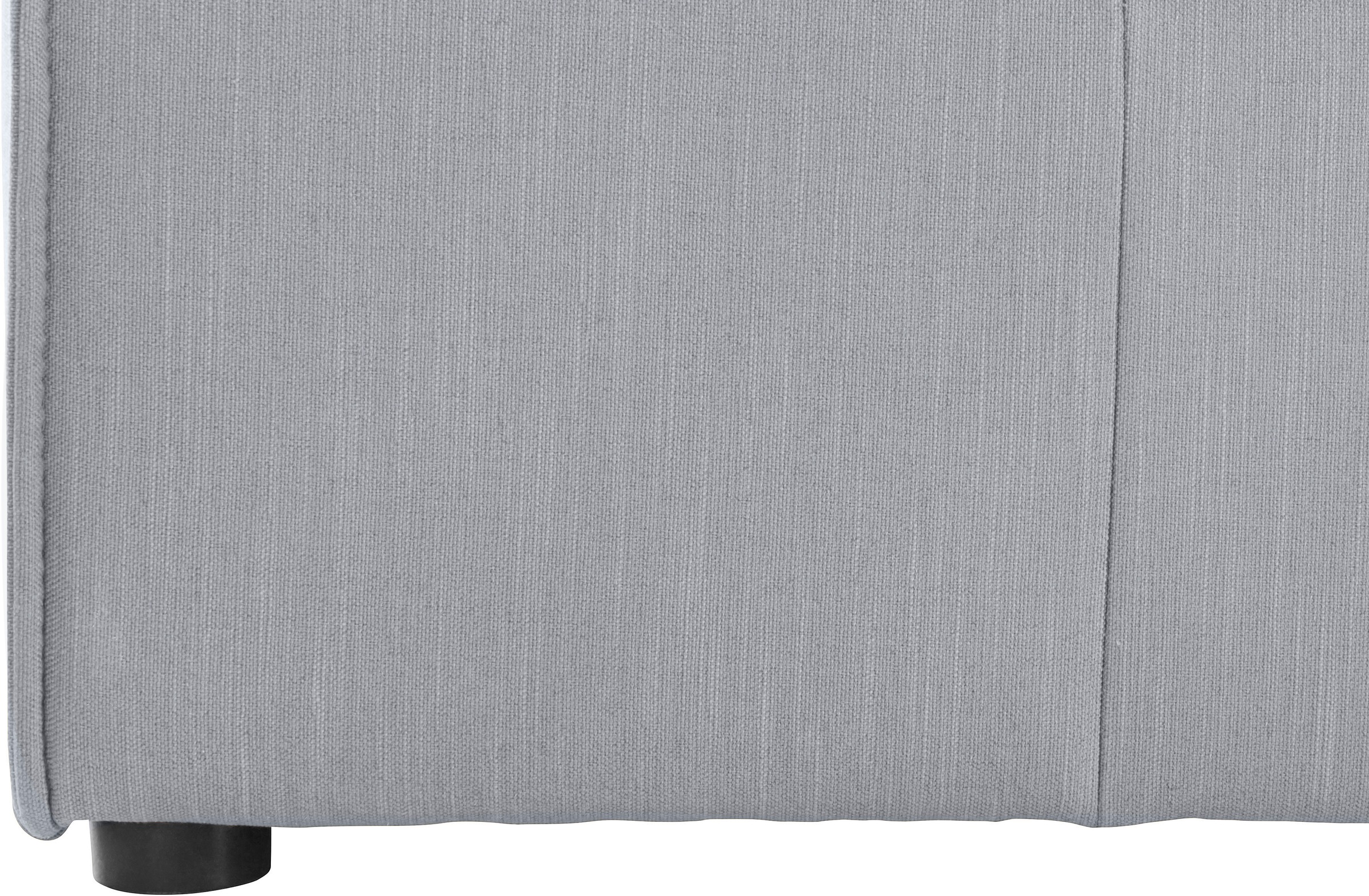 RAUM.ID Ecksofa »Florid L-Form«, 3 Teile, bestehend aus Modulen, viele Bezugsqualitäten, auch in Cord