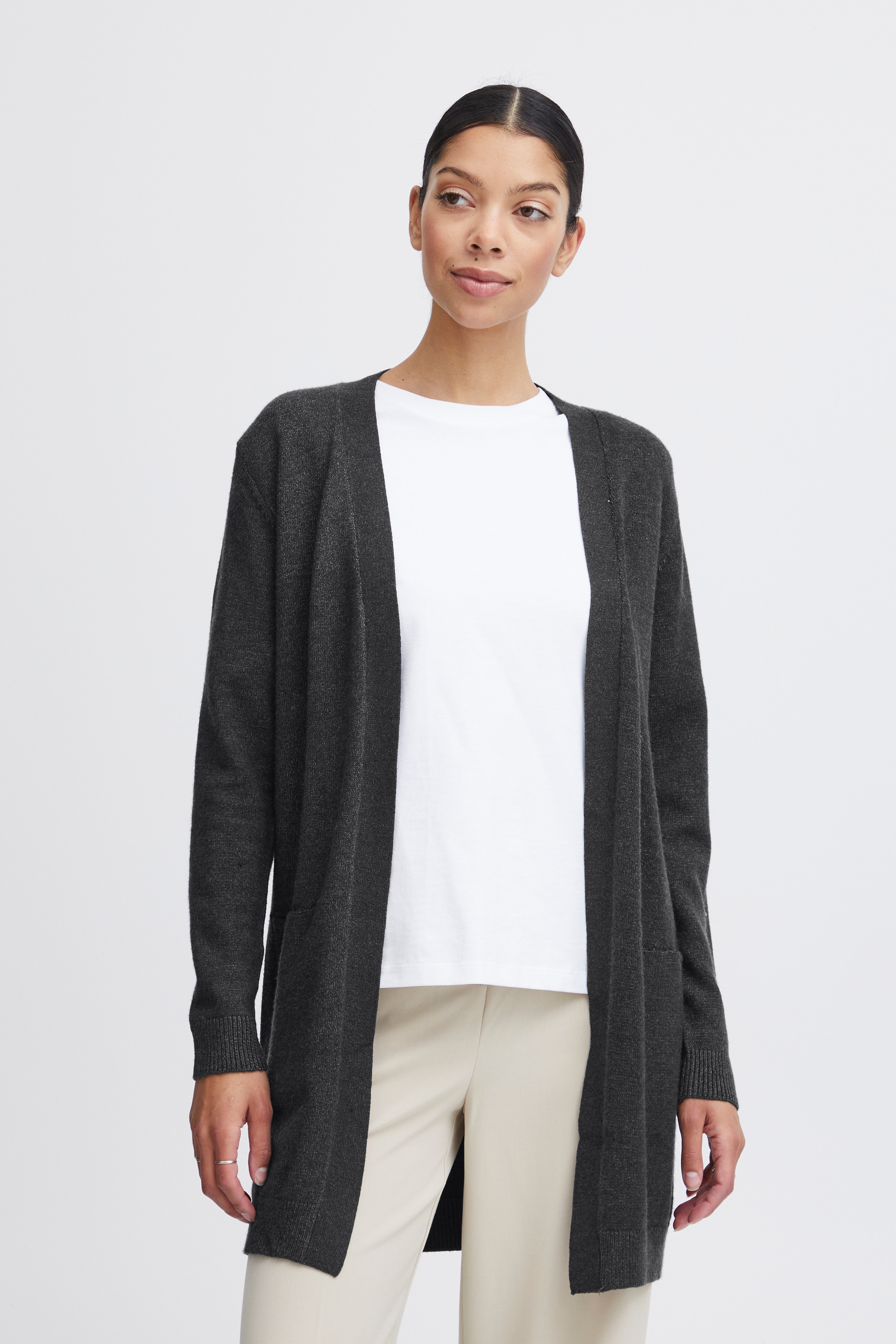 b.young Strickjacke »Langarm BYNONINA«
