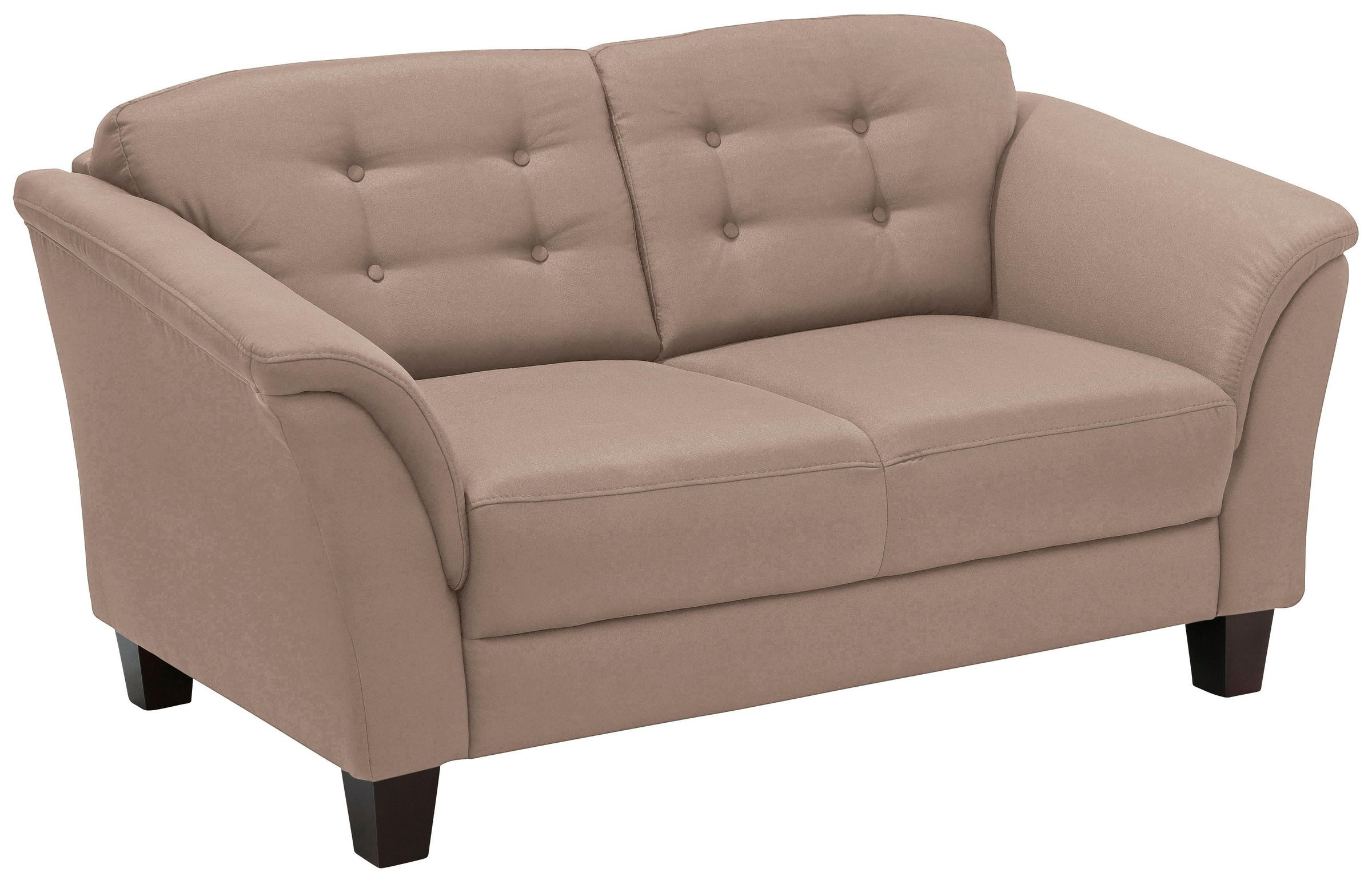 Home affaire 2-Sitzer »Trondheim« mit Federkern, Knopfheftung im Rücken, Fü günstig online kaufen