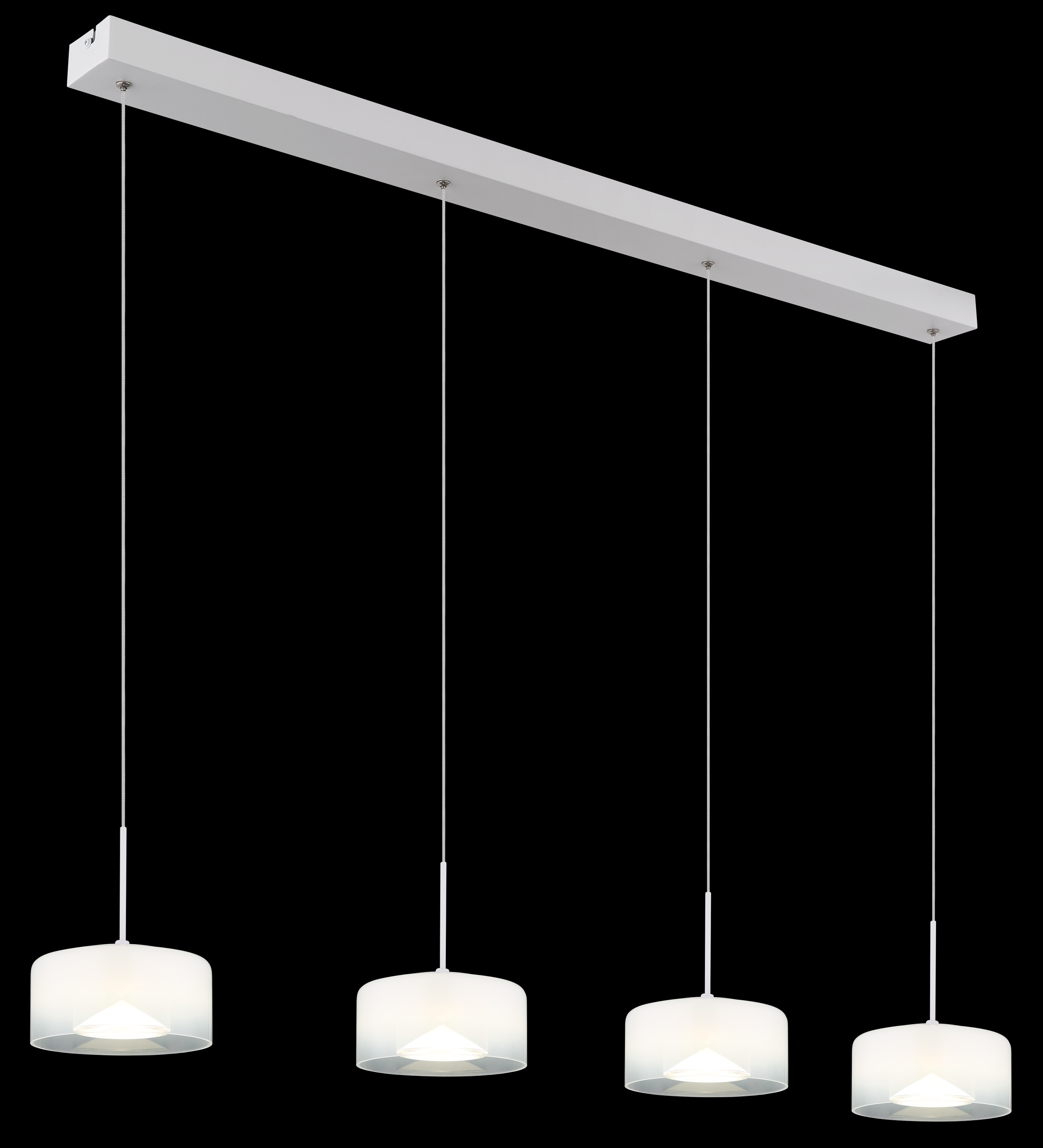 GLOBO LIGHTING LED Pendelleuchte »BELINDA«, Leuchtmittel LED-Modul | LED fest integriert, Hängelampe/Hängeleuchte/Wohnzimmer/Esstisch/elegant