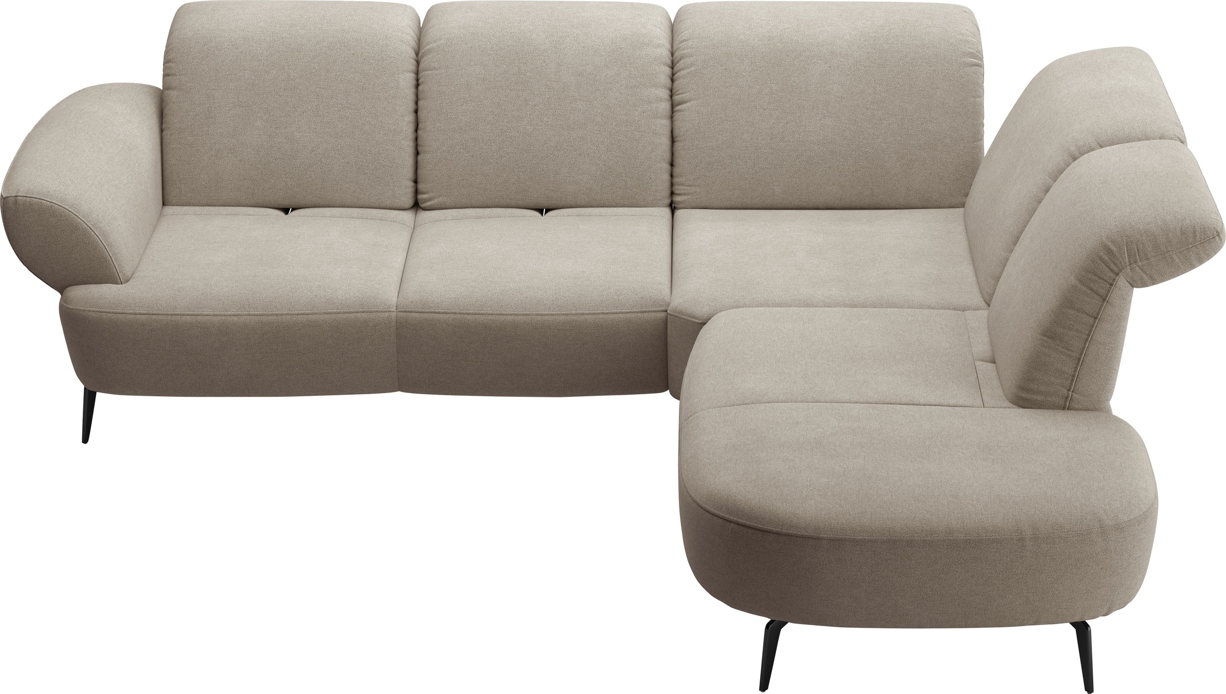 sit&more Ecksofa »Dance, L-Form, inkl. Sitztiefenverstellung« inkl. Click&S günstig online kaufen