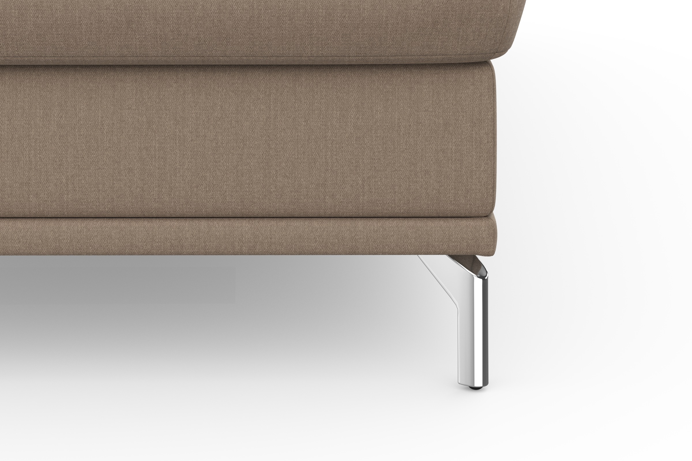 INOSIGN Ecksofa »Palm Beach L-Form«, Federkern, mit Sitztiefenverstellung, wahlweise mit Bettfunktion