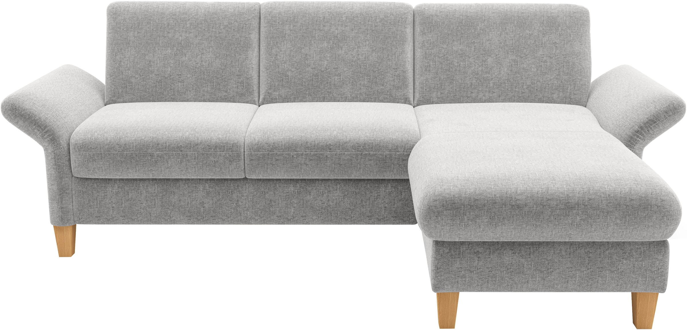 Home affaire Ecksofa »Rochelle, L-Form«, wahlweise mit Armteilverstellung, Bettfunktion und Bettkasten